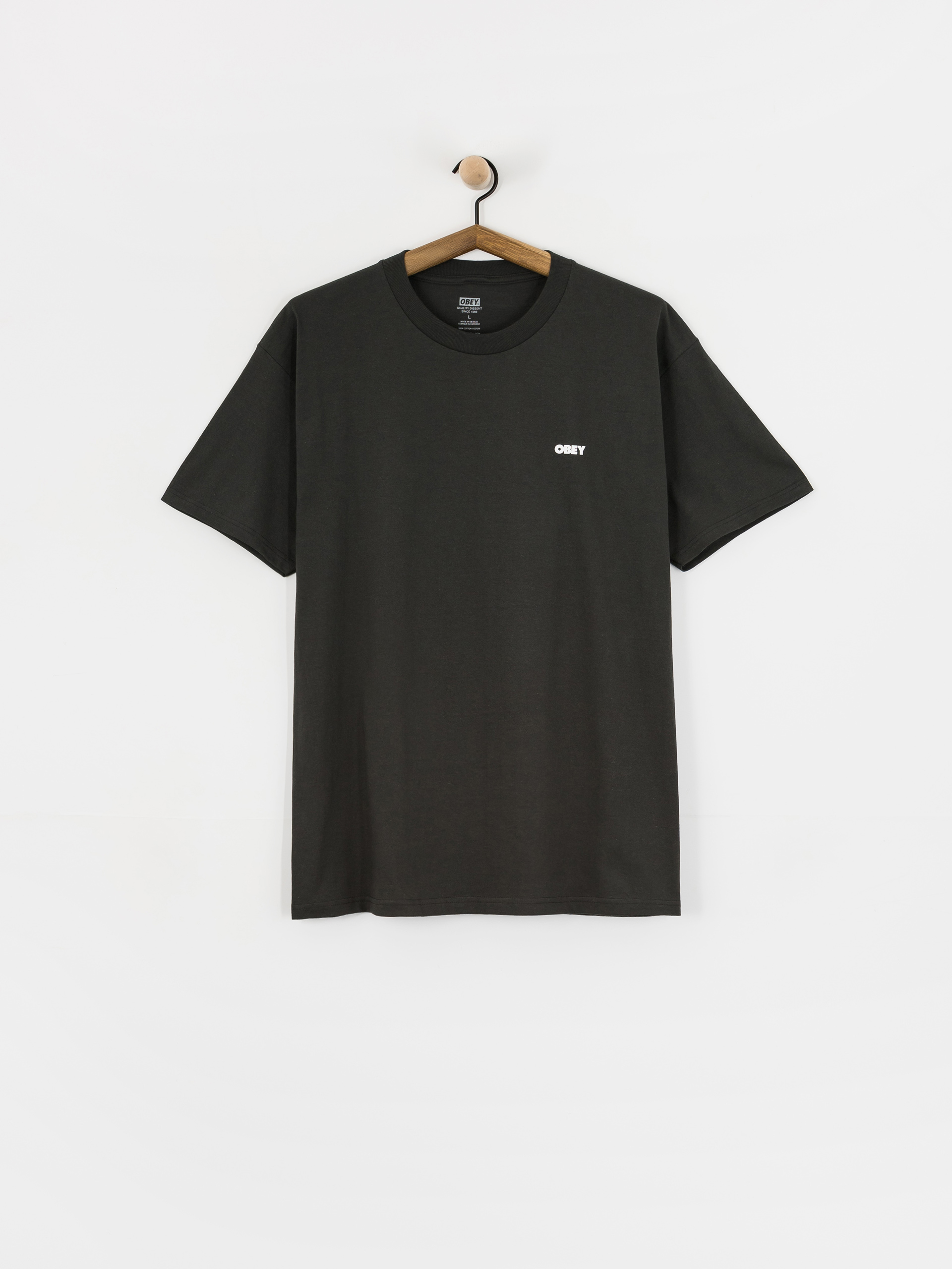 T-shirt OBEY Obey Steady Mobbin (vintage black)