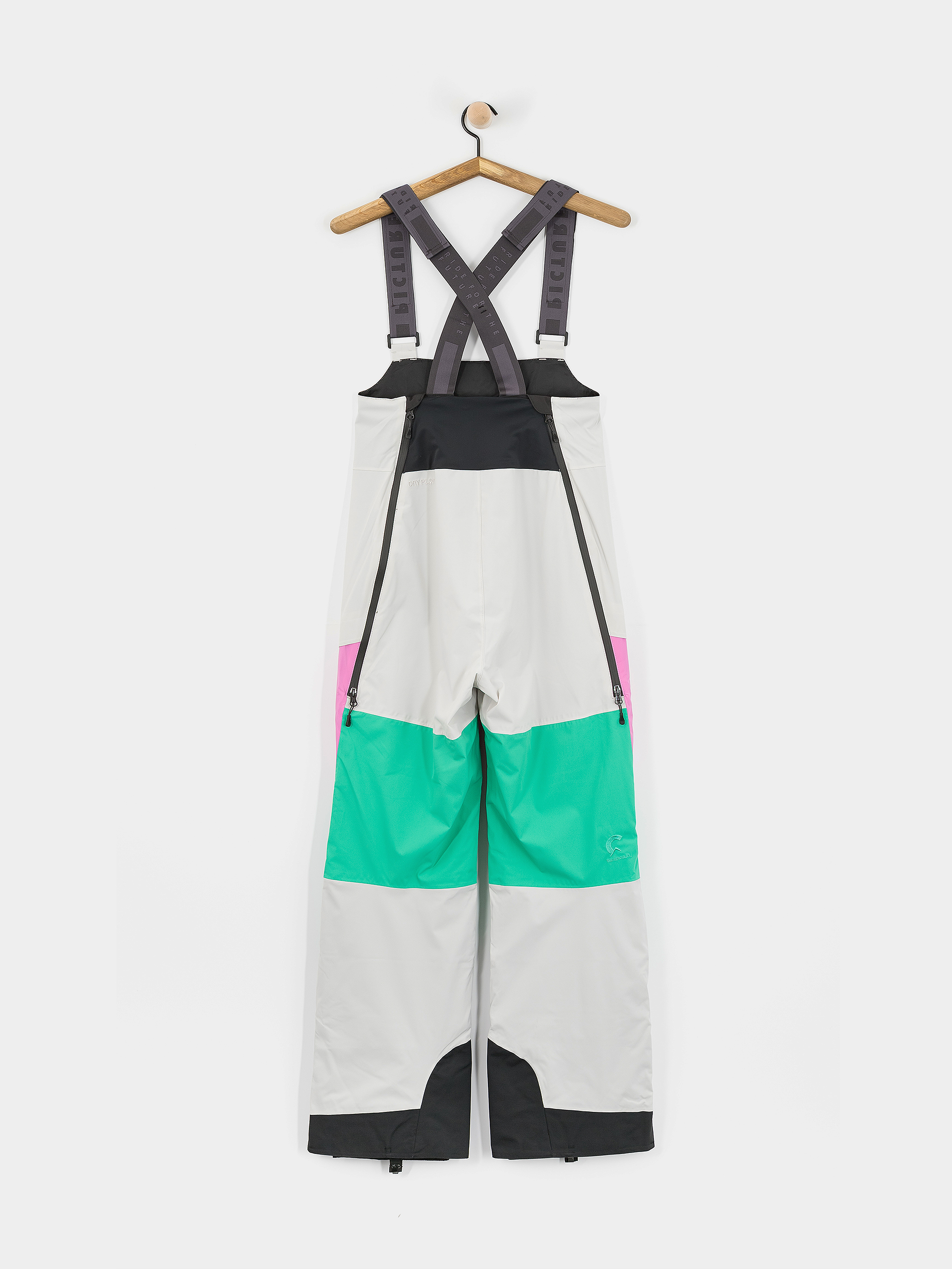 Damskie Spodnie snowboardowe Picture Elwy BIB (vapor grey)