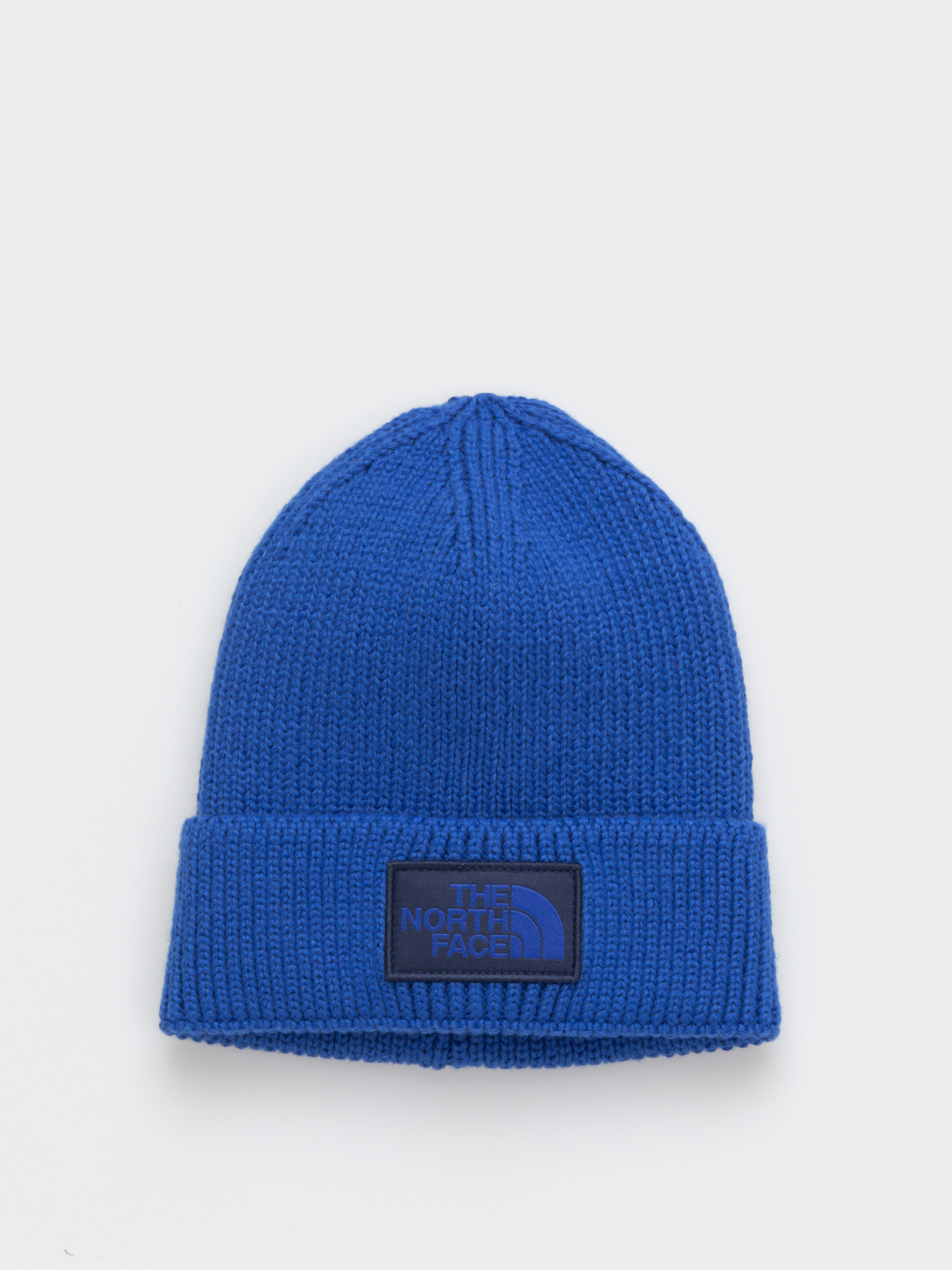 Czapka zimowa The North Face Tnf Logo Box Cuffed (tnf blue/tnf blue)