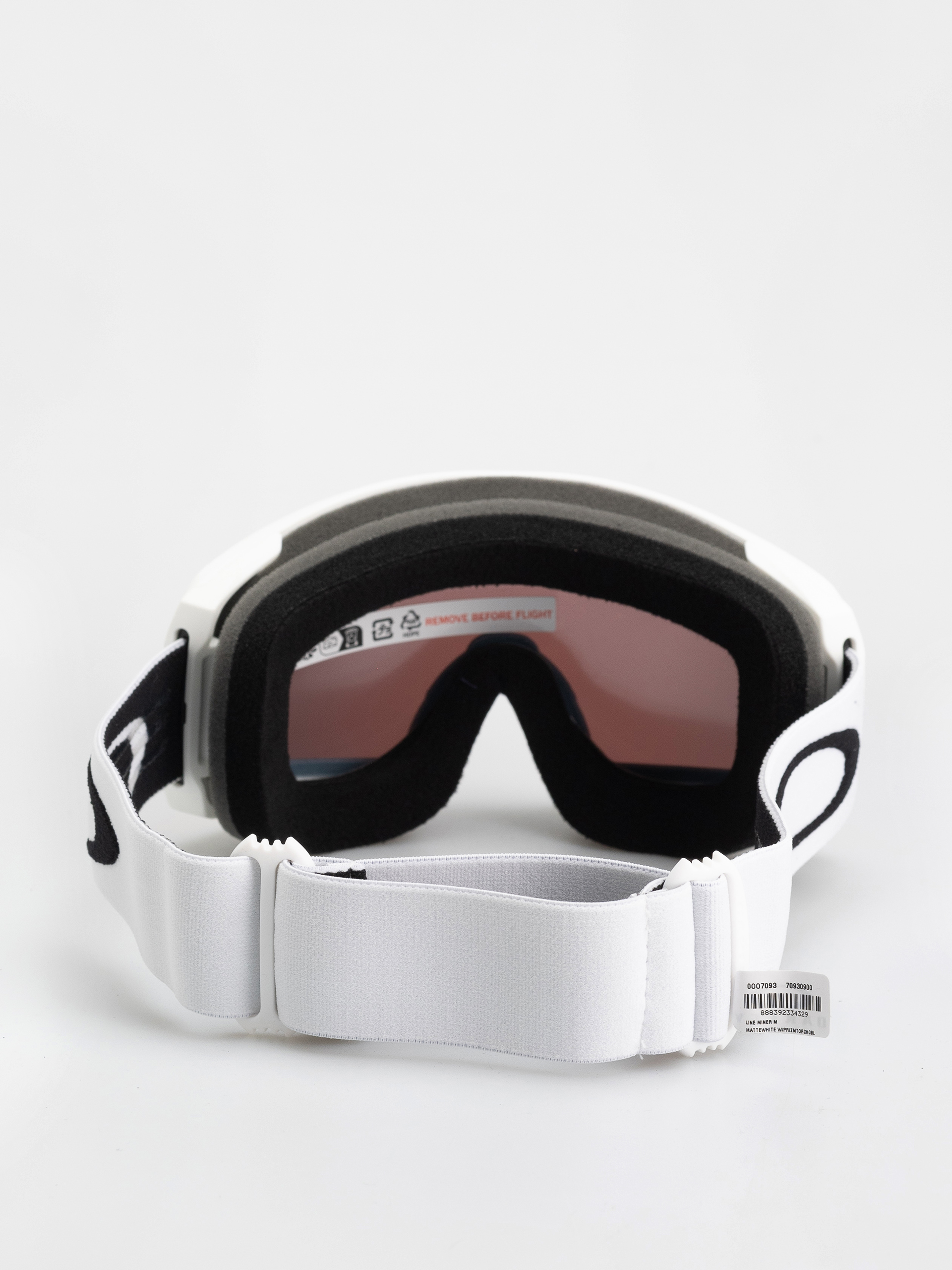 Gogle Oakley Line Miner M (matte white/prizm snow torch iridium)