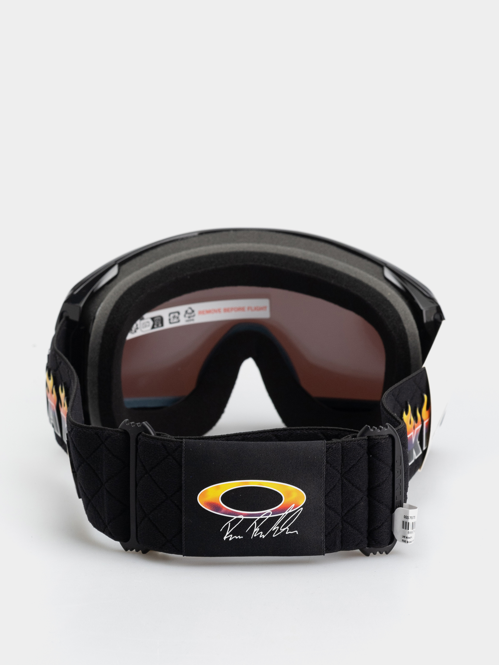 Gogle Oakley Line Miner L (rene rinnekangas signature/prizm snow black iridium)