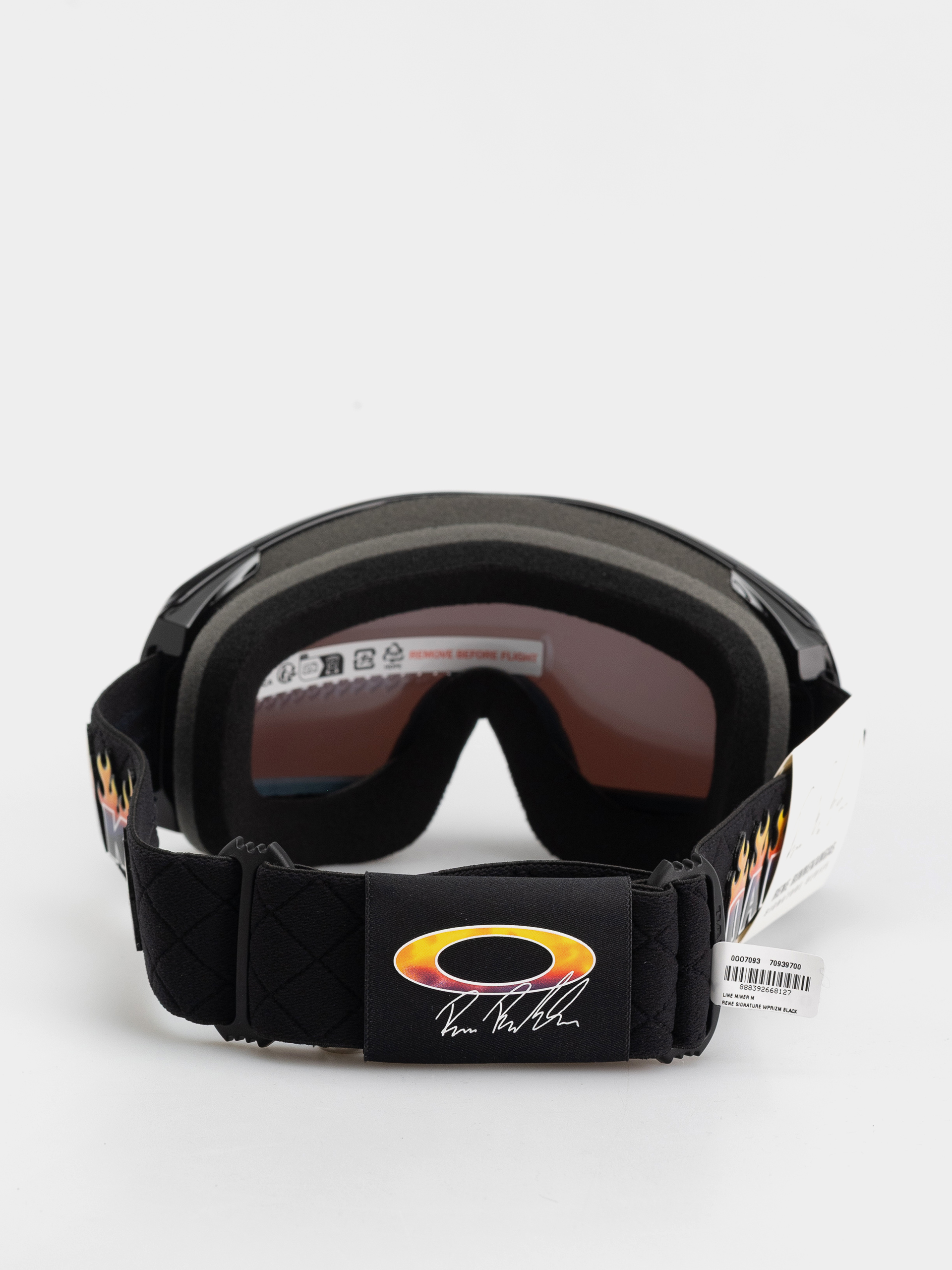 Gogle Oakley Line Miner M (rene rinnekangas signature/prizm snow black iridium)
