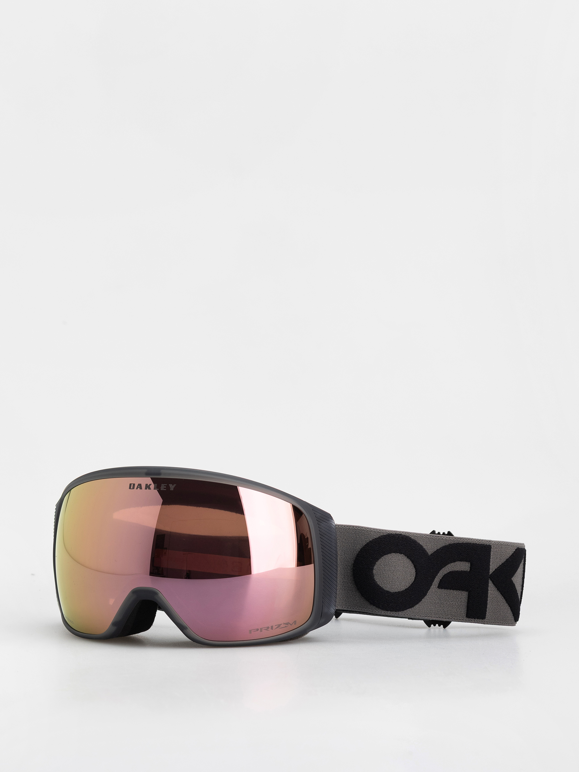 Gogle Oakley Flight Tracker L (matte b1b forged iron/prizm rose gold iridium)