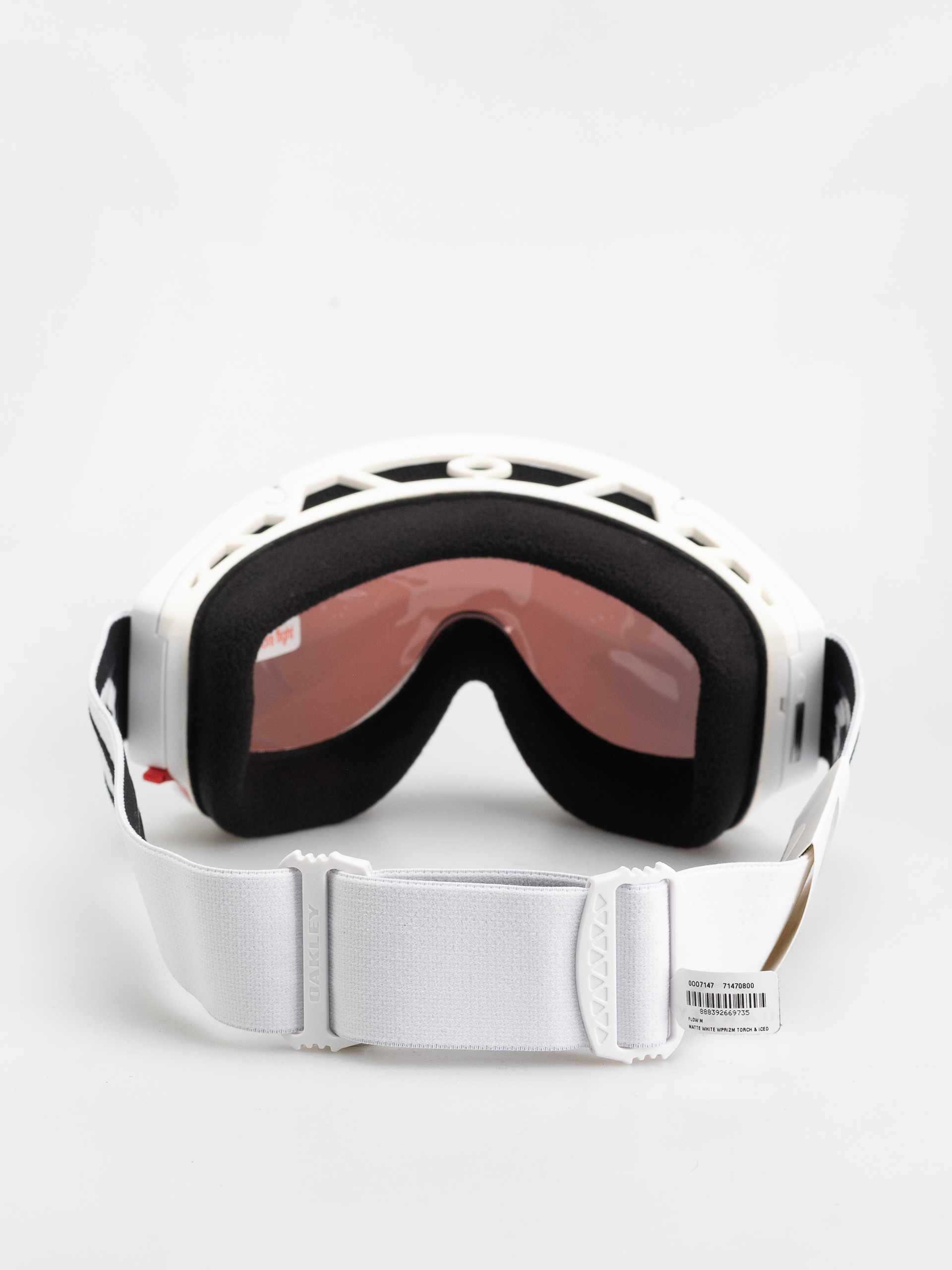 Gogle Oakley Flow Scape M (matte white/prizm torch & prizm iced)