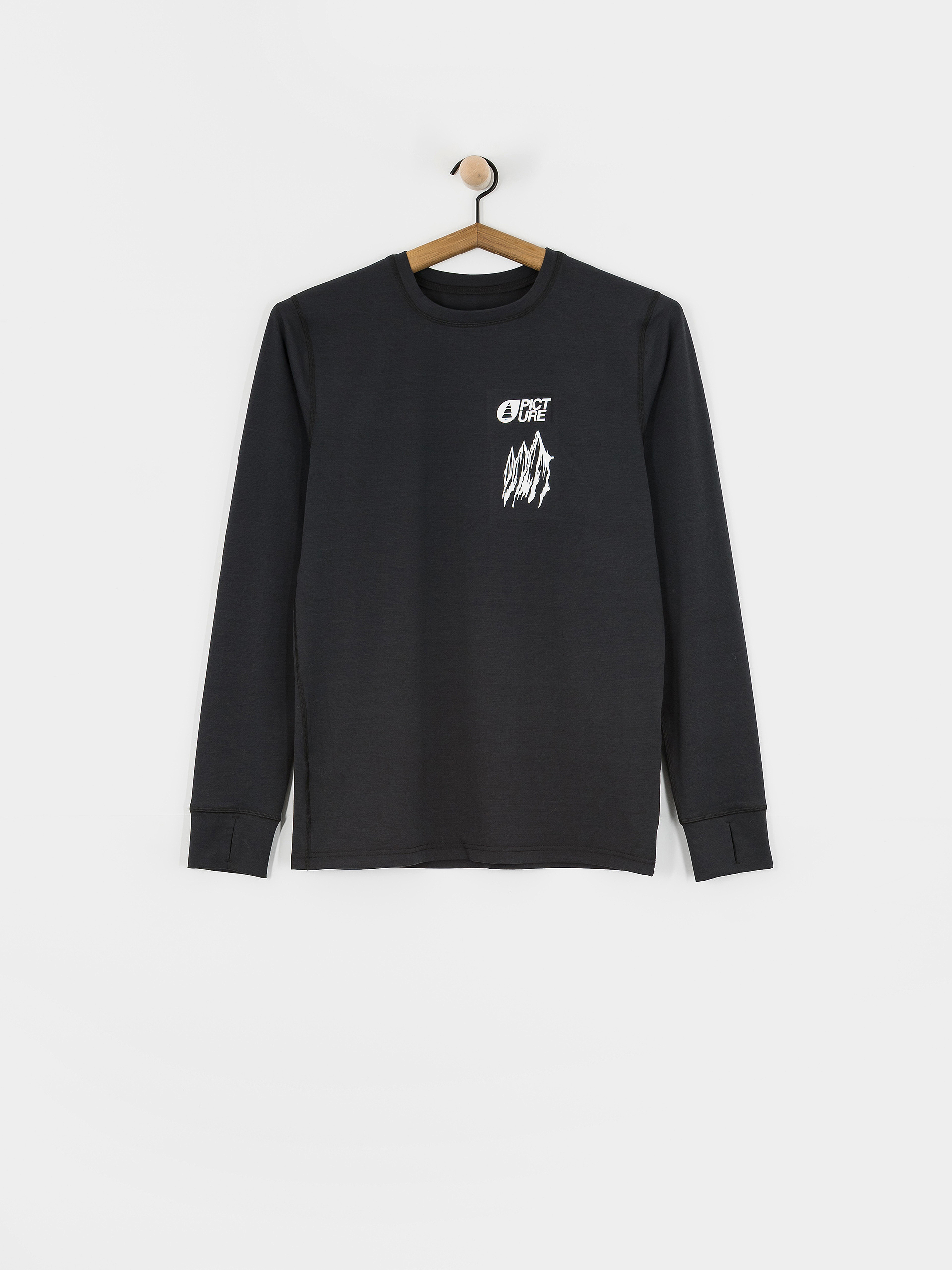 Longsleeve aktywny Picture Lhotse (black)