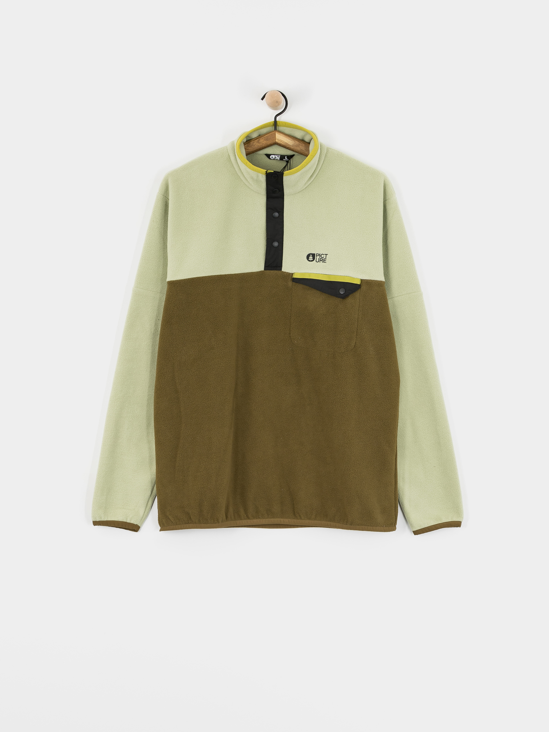 Polar Picture Arcca 1/4 Zip (tobacco)