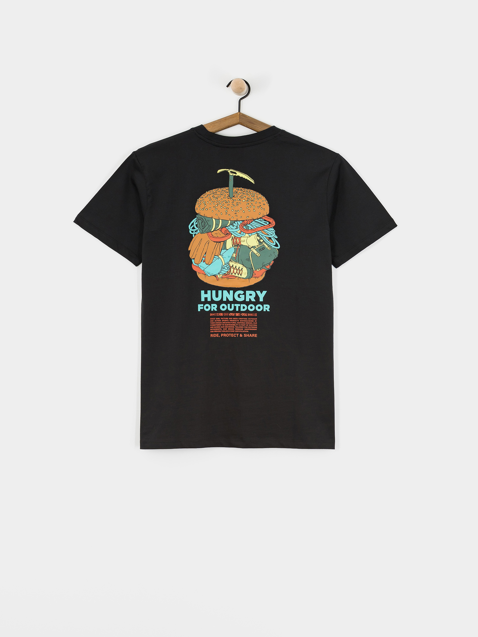 T-shirt Picture Hikkily (black)