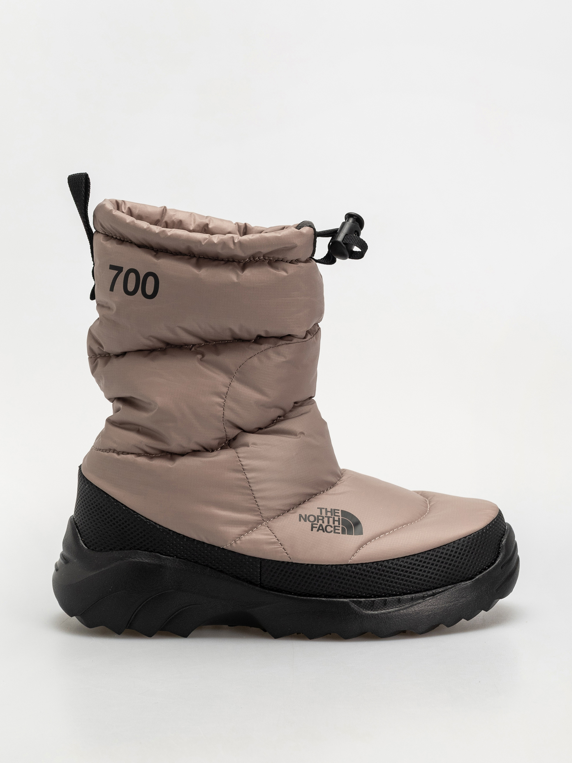 Buty The North Face Nuptse Traction Bootie (mushroom grey/tnf black)