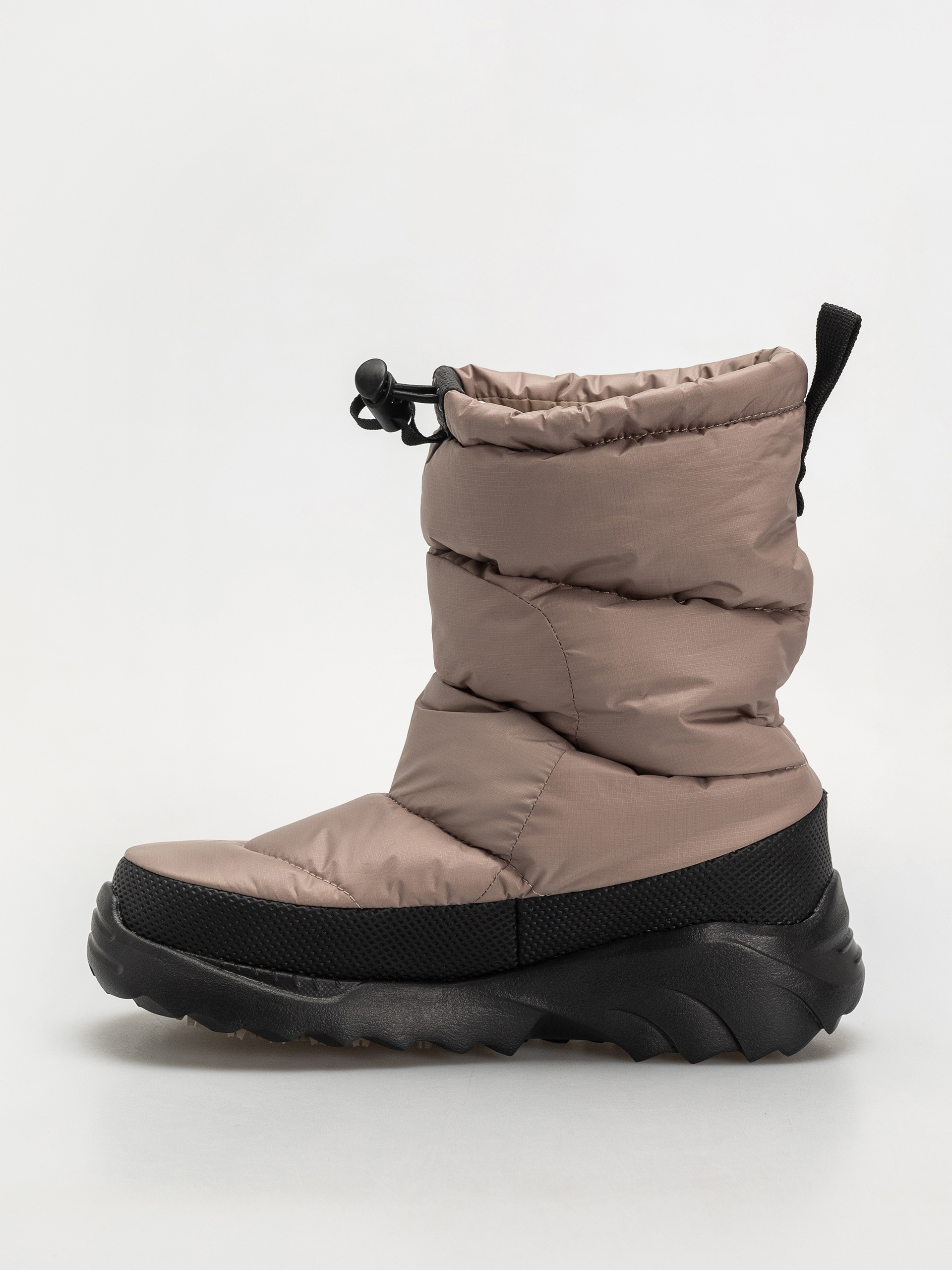 Buty The North Face Nuptse Traction Bootie (mushroom grey/tnf black)