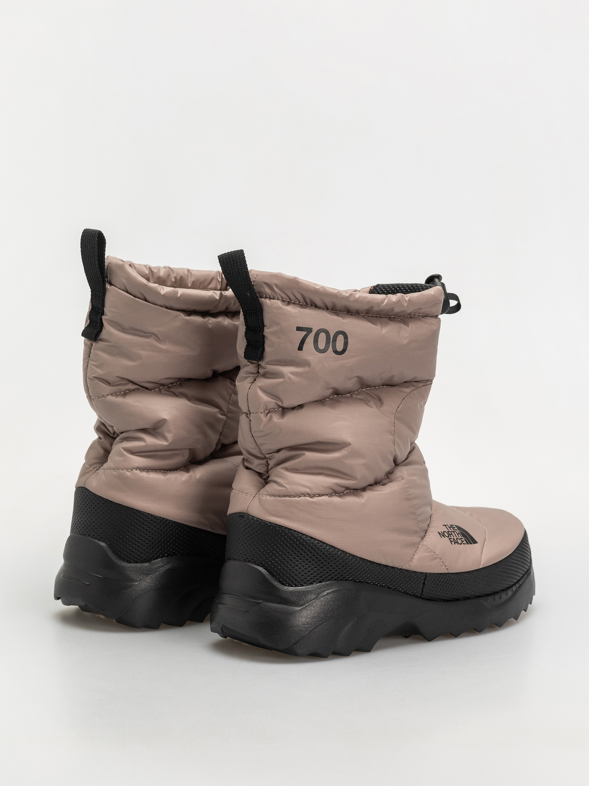 Buty The North Face Nuptse Traction Bootie (mushroom grey/tnf black)