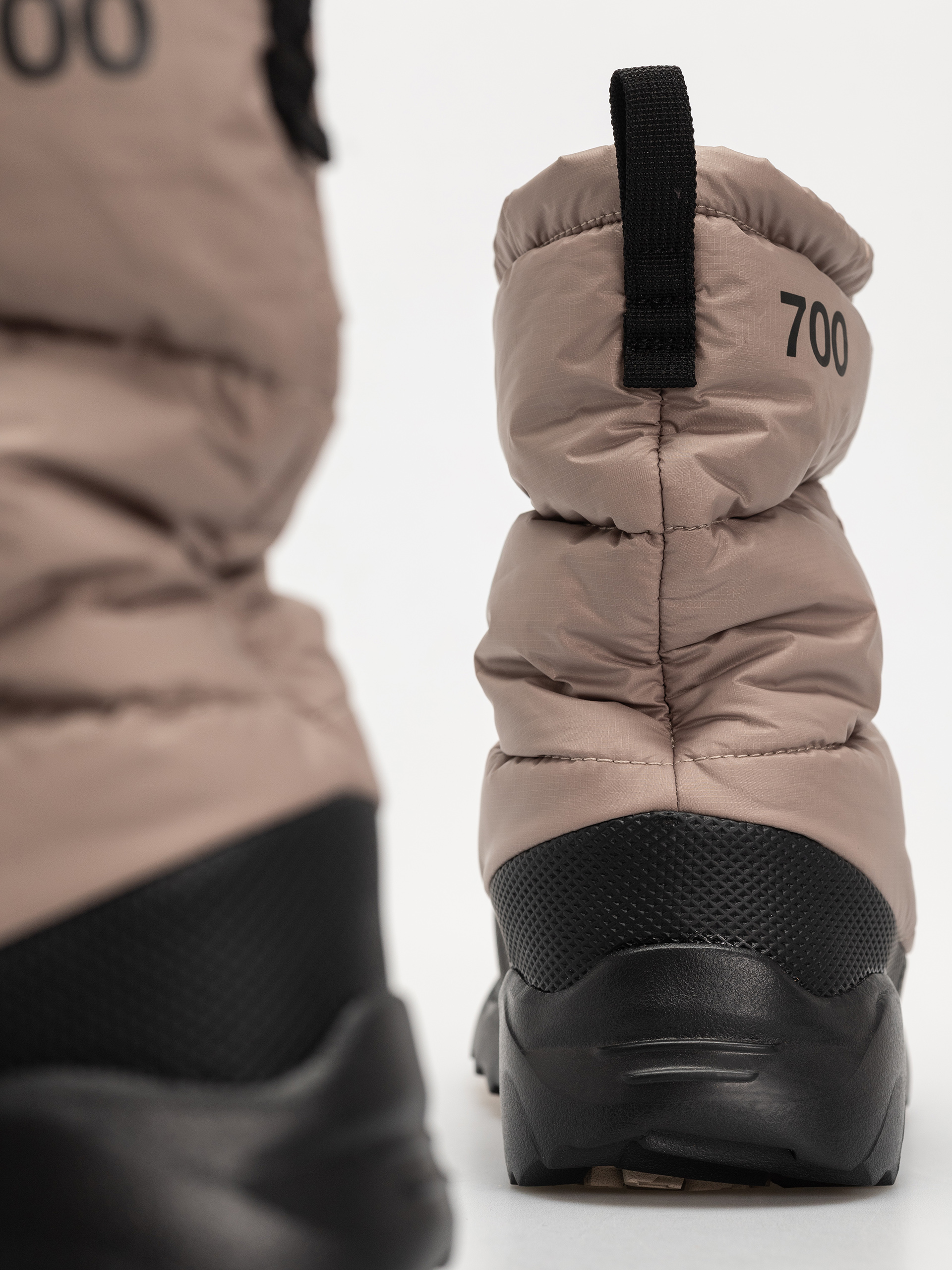 Buty The North Face Nuptse Traction Bootie (mushroom grey/tnf black)
