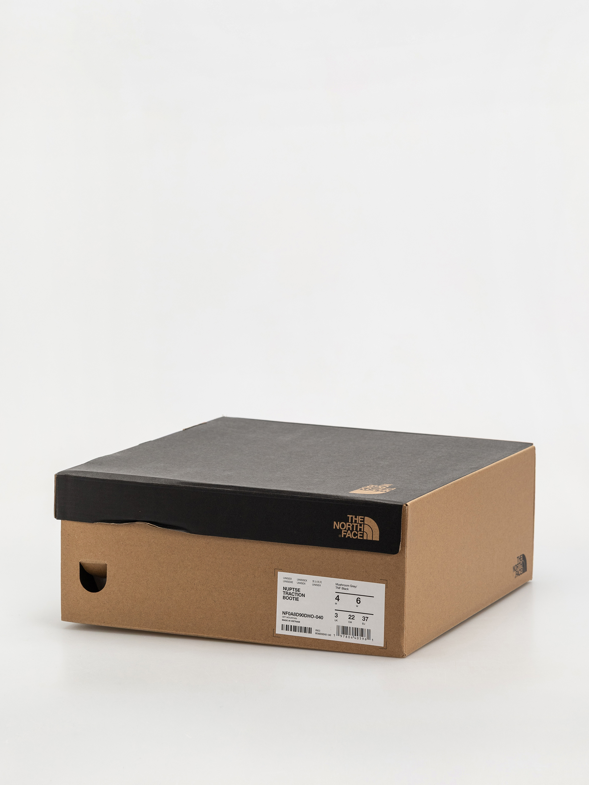 Buty The North Face Nuptse Traction Bootie (mushroom grey/tnf black)