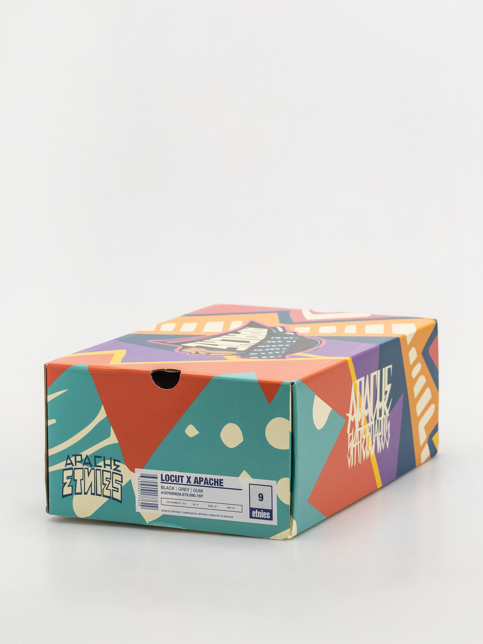 Buty Etnies Locut X Apache (black/grey/gum)