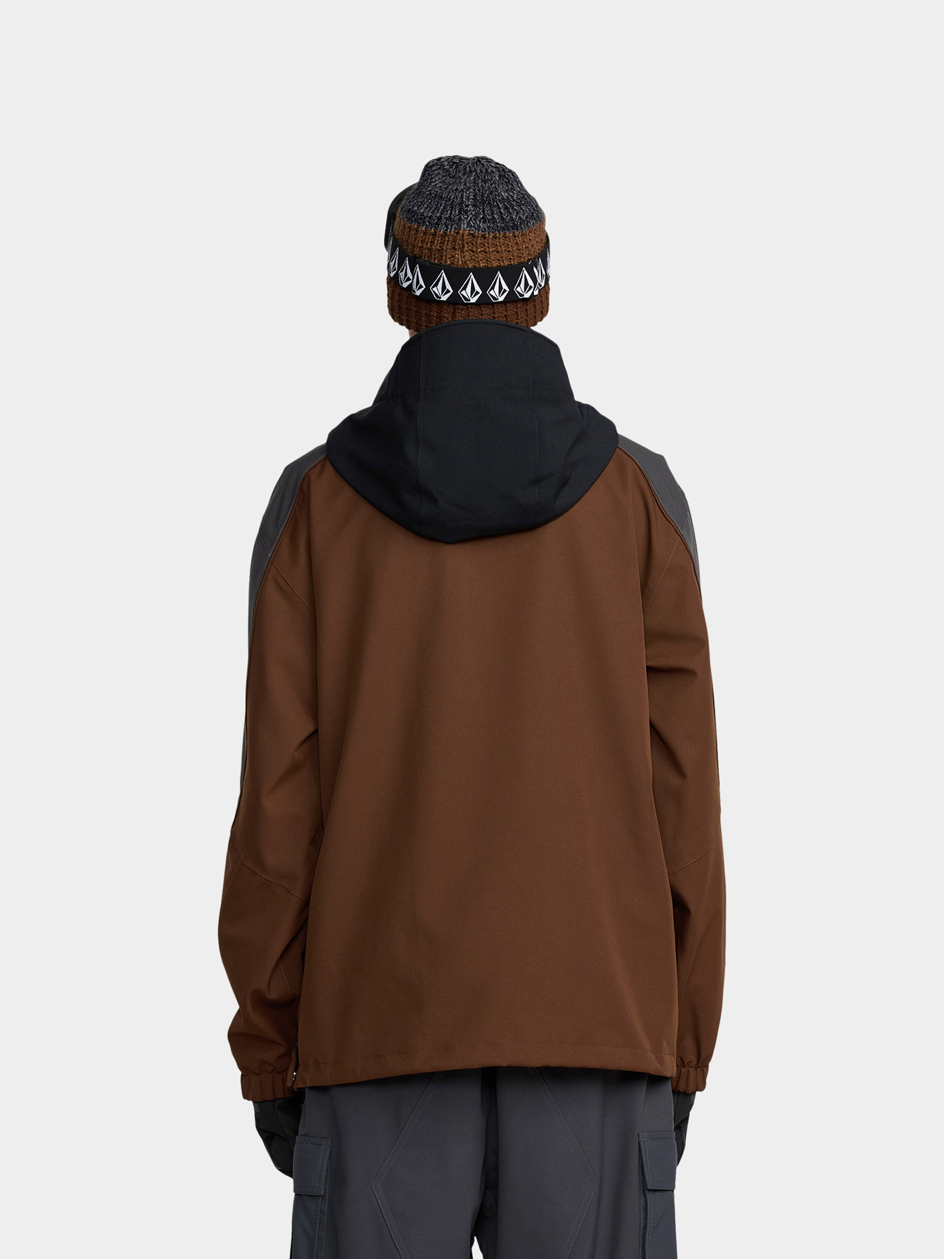Męska Kurtka snowboardowa Volcom Brighton Pullover (brown)