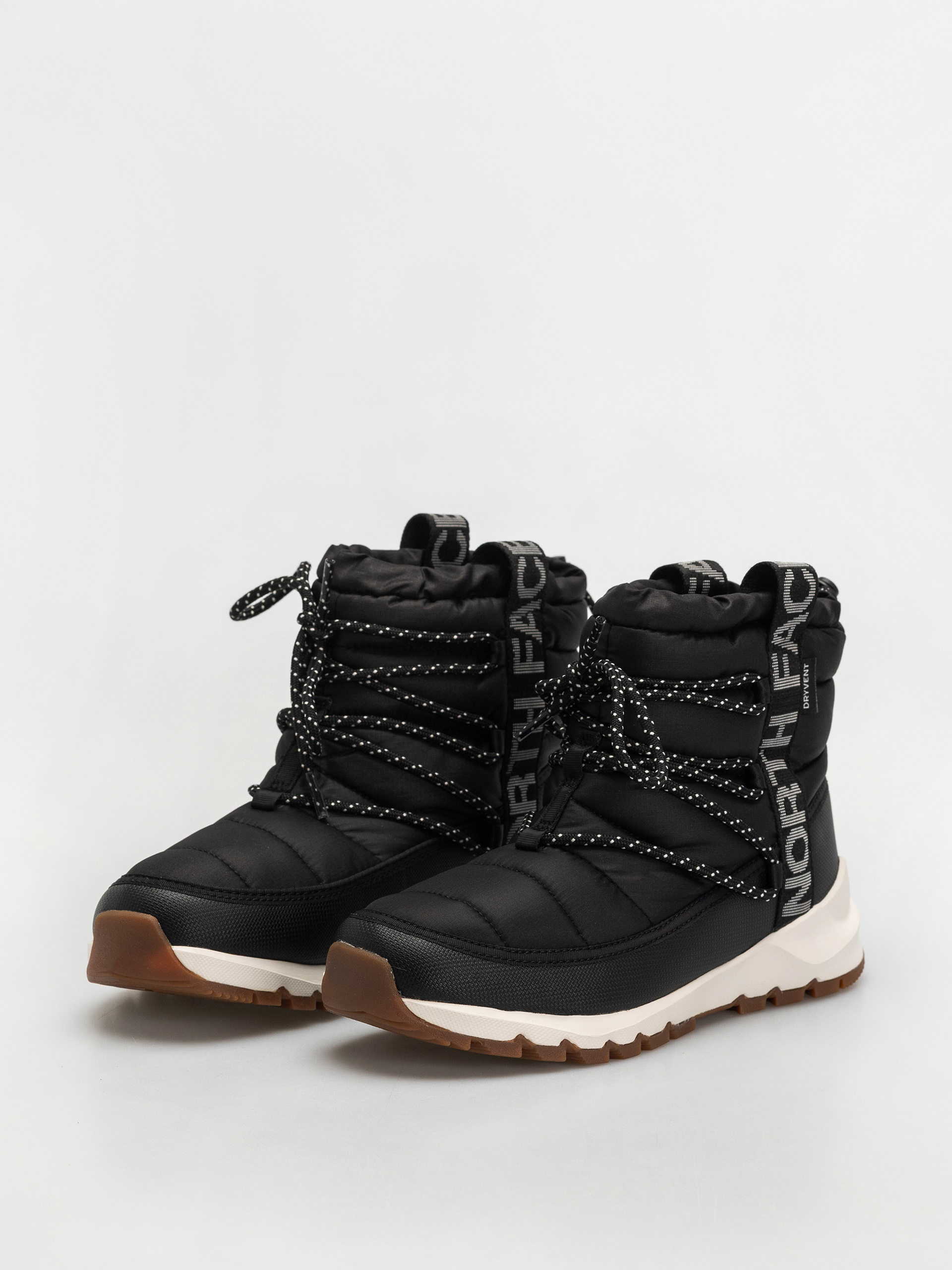 Buty The North Face Thermoball Lace Up Wp Wmn (tnf black/gardenia white)