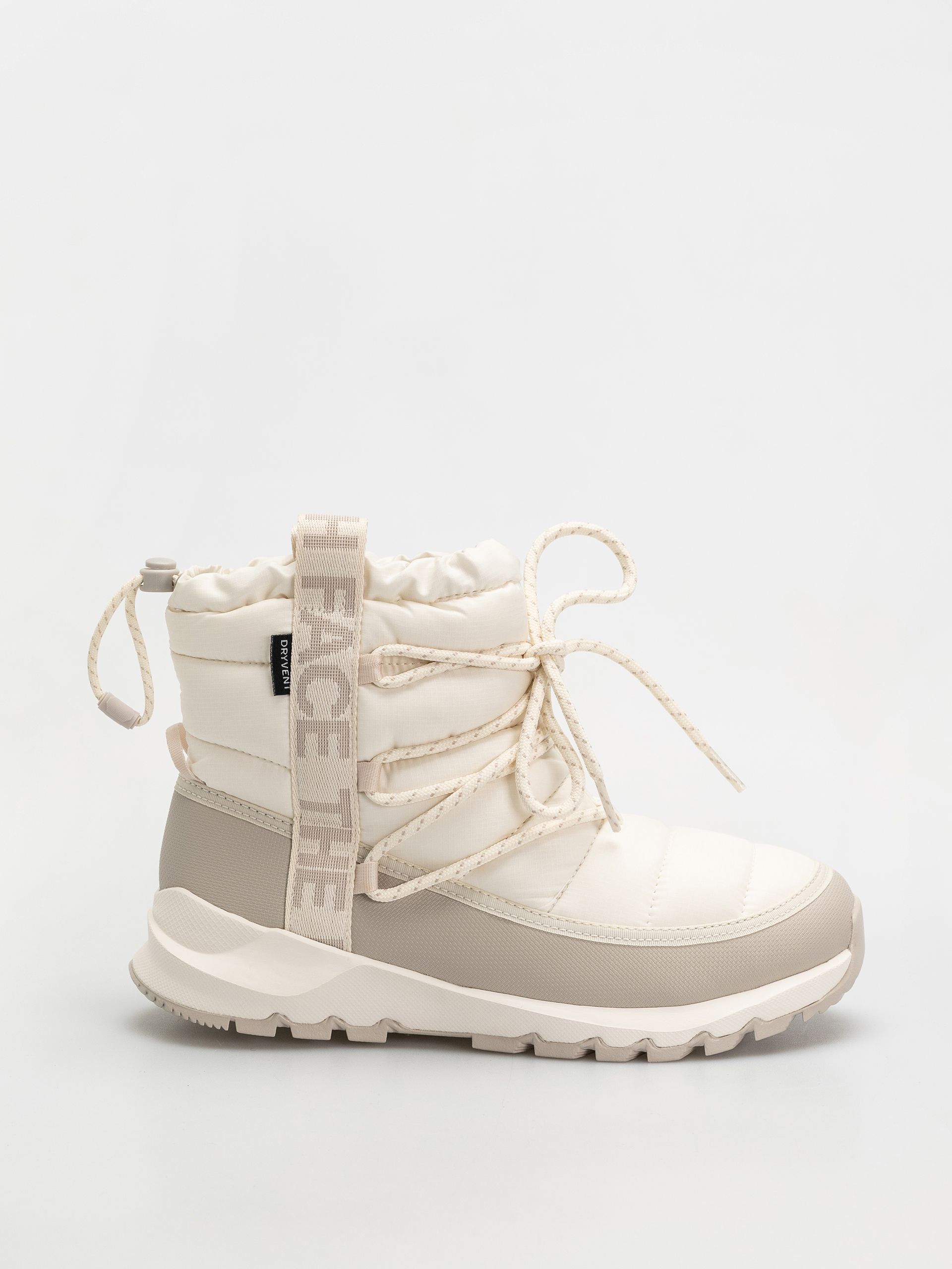 Buty The North Face Thermoball Lace Up Wp Wmn (gardenia white/silvergrey)