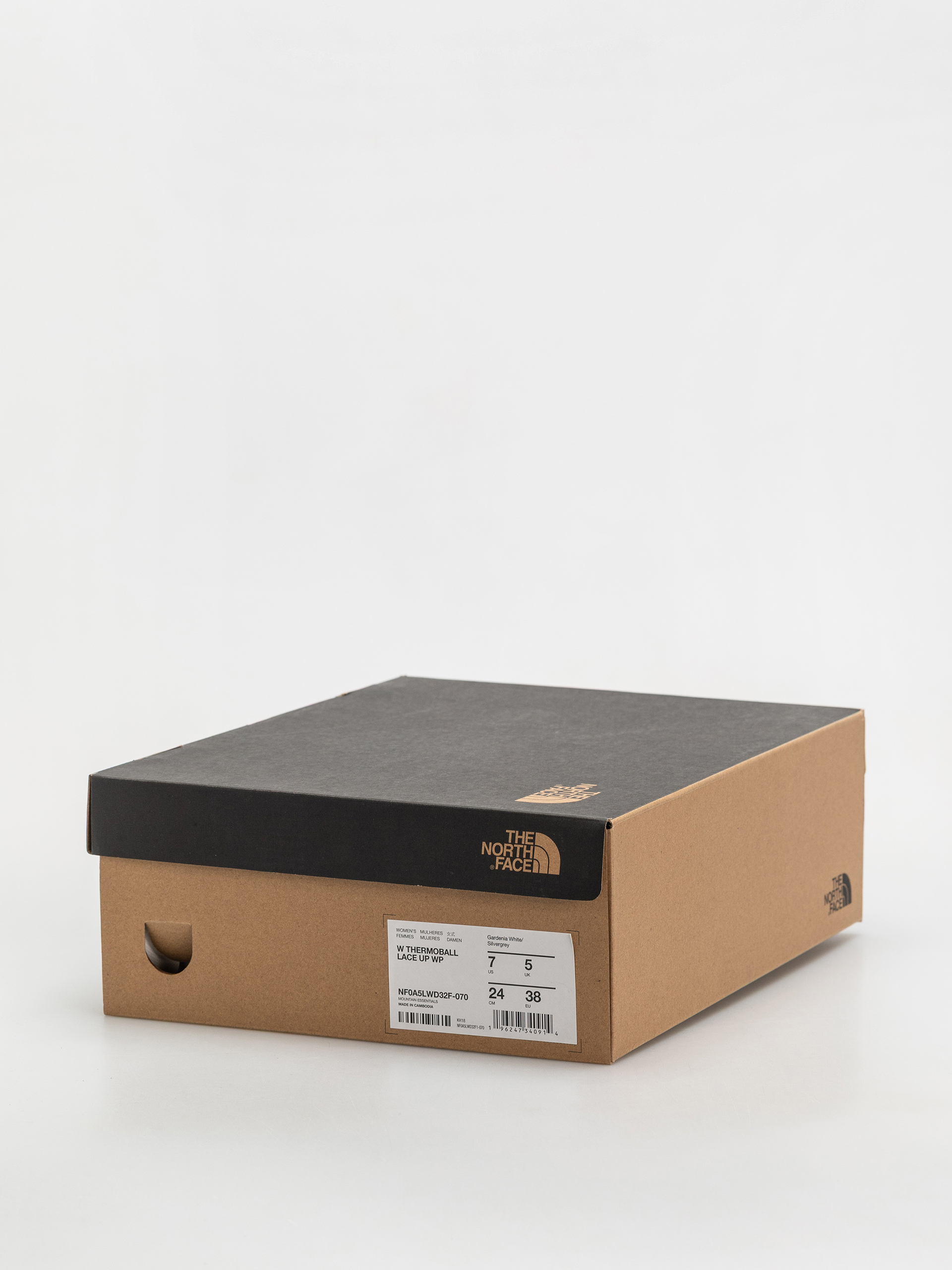 Buty The North Face Thermoball Lace Up Wp Wmn (gardenia white/silvergrey)