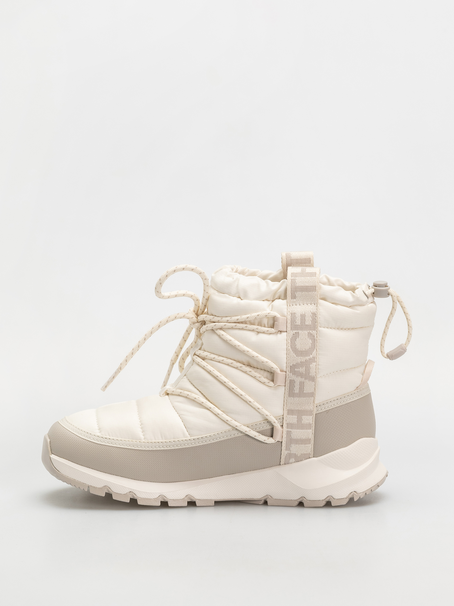 Buty The North Face Thermoball Lace Up Wp Wmn (gardenia white/silvergrey)