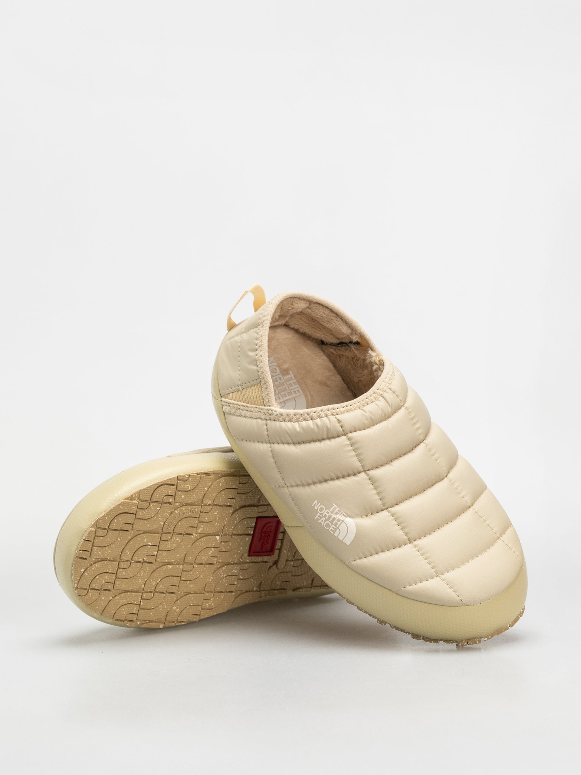 Buty The North Face Thermoball Traction Mule V Wmn (gravel/white dune)