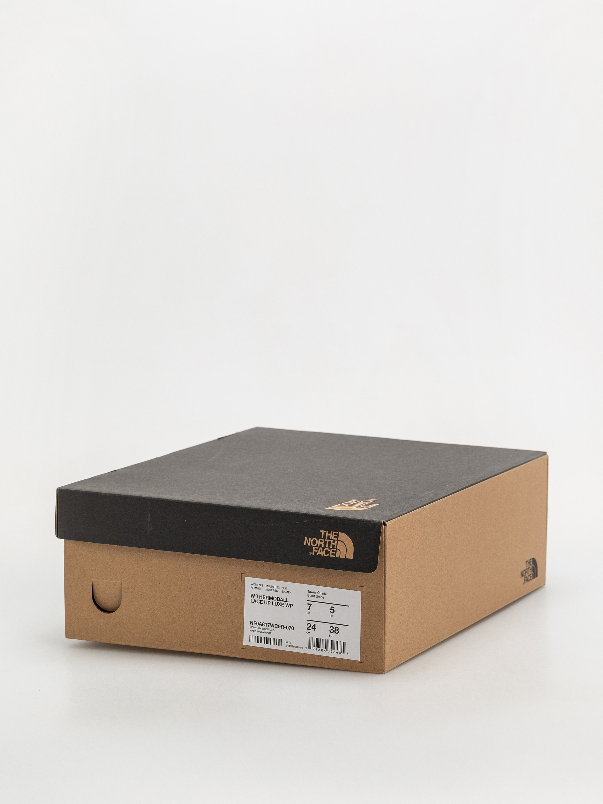 Buty The North Face Thermoball Lace Up Luxe Wp Wmn (tawny quartz/burnt umbe)