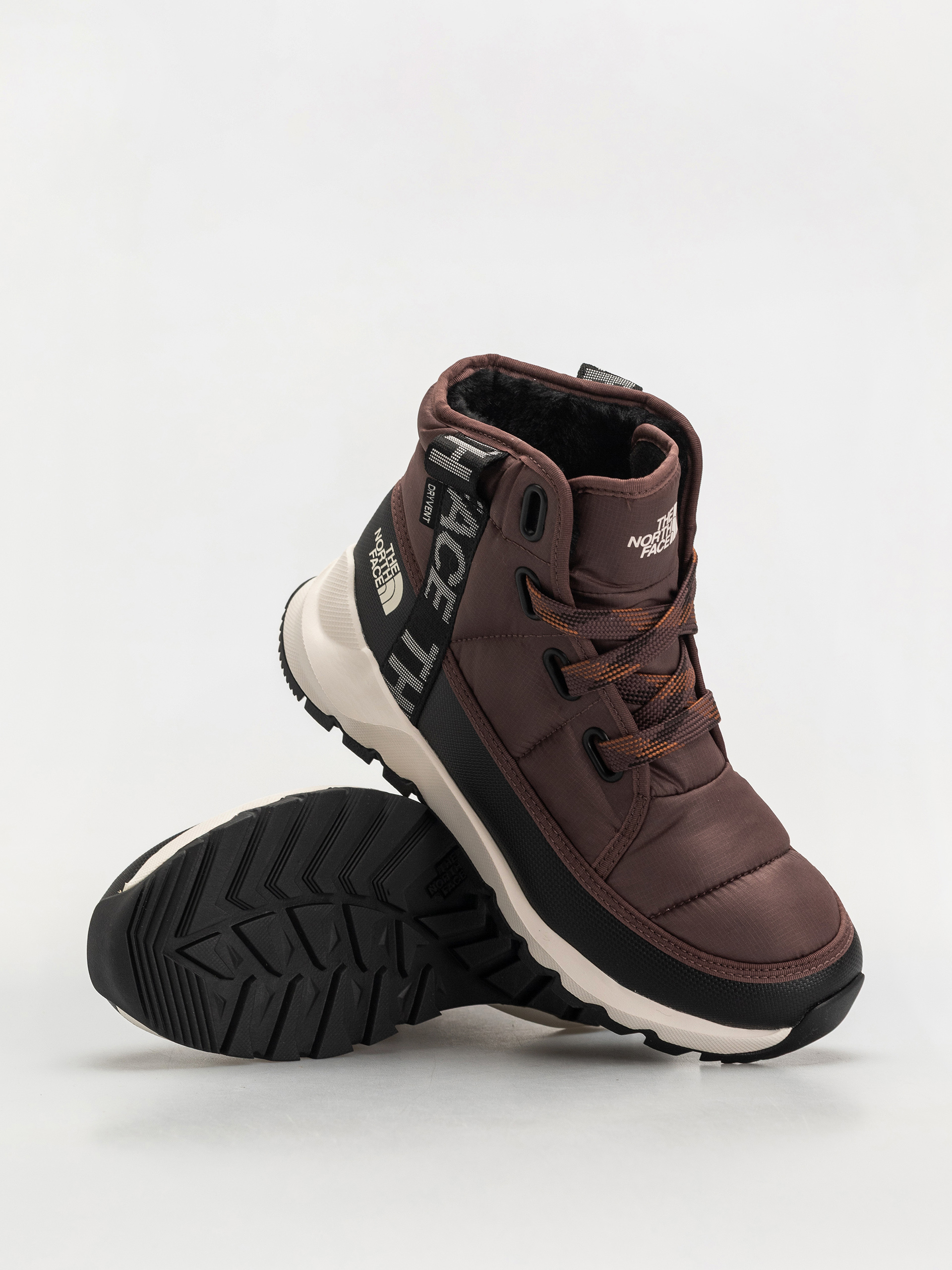 Buty The North Face Thermoball Lace Up Luxe Wp Wmn (tawny quartz/burnt umbe)