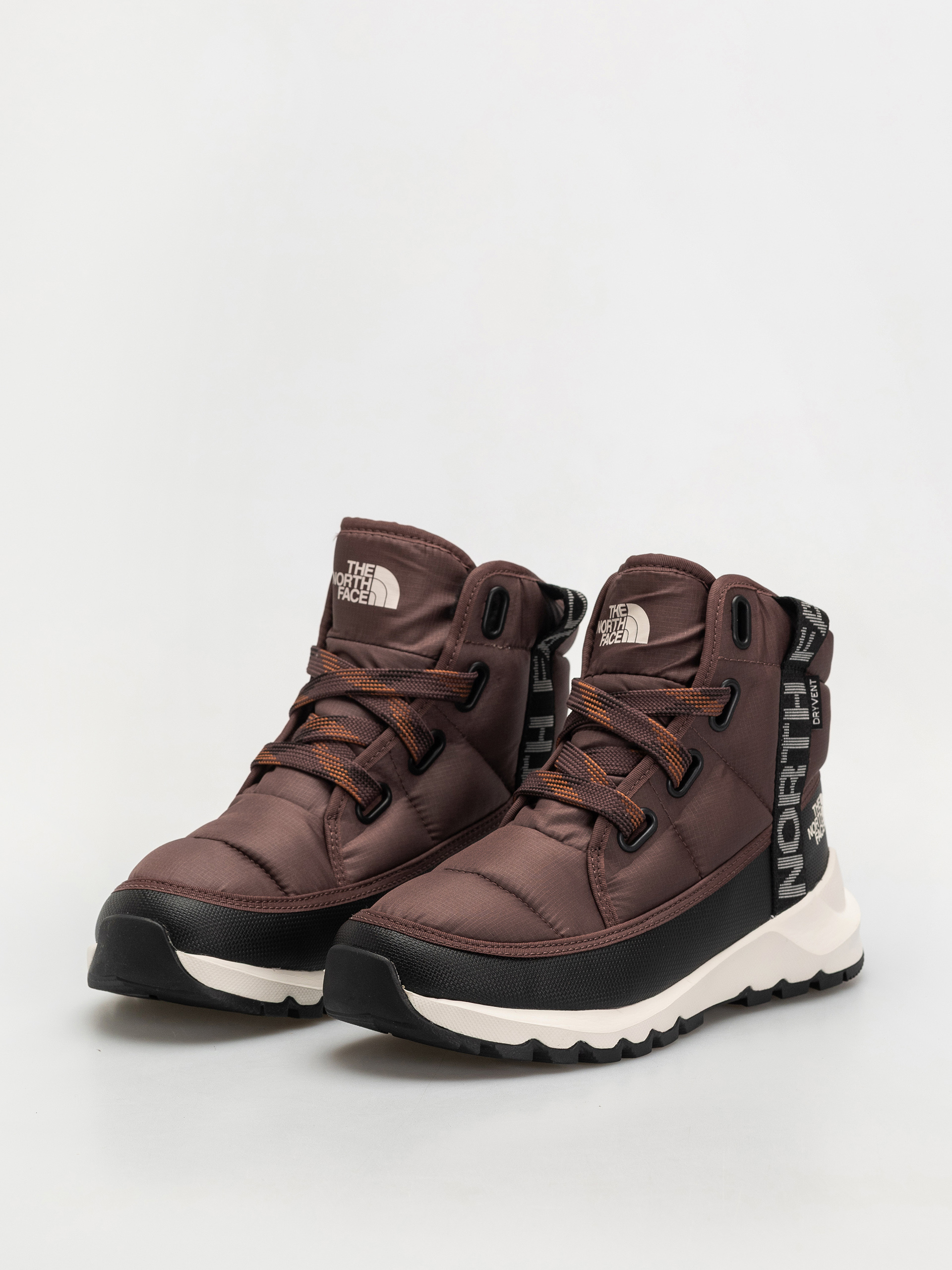 Buty The North Face Thermoball Lace Up Luxe Wp Wmn (tawny quartz/burnt umbe)