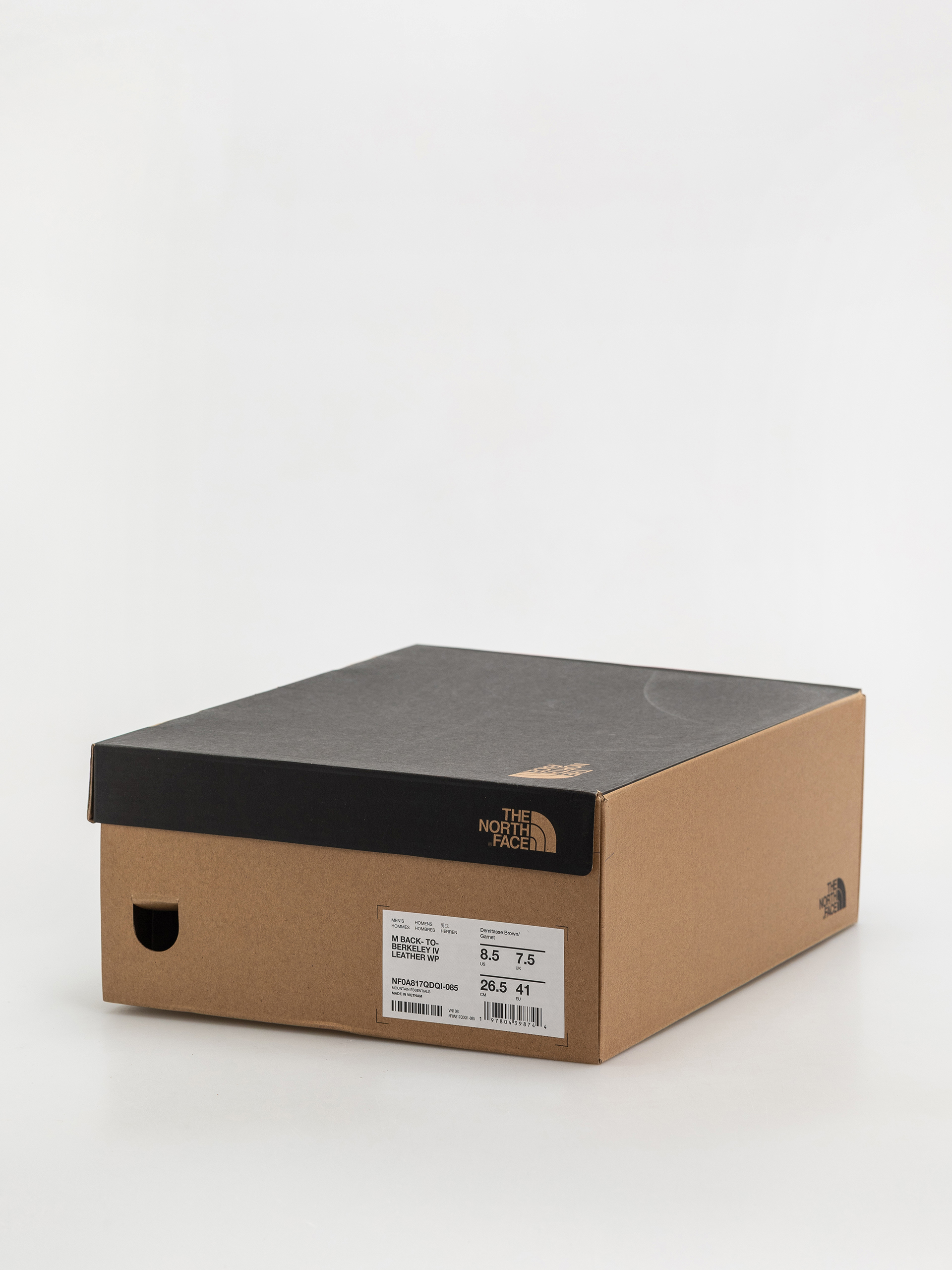 Buty The North Face Back To Berkeley Iv Leather Wp (demitasse brown/garnet)