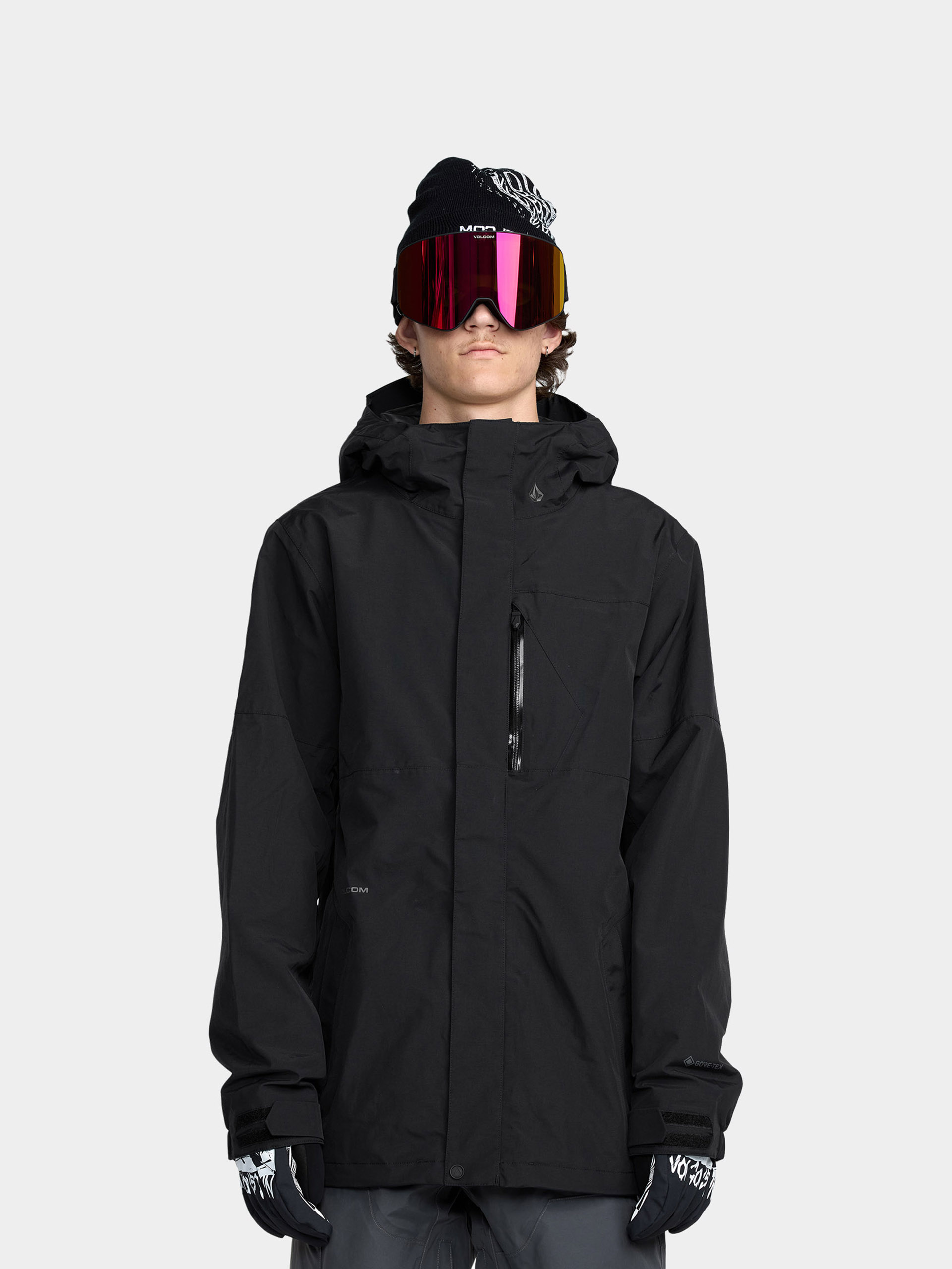 Męska Kurtka snowboardowa Volcom L Ins Gore Tex (black)
