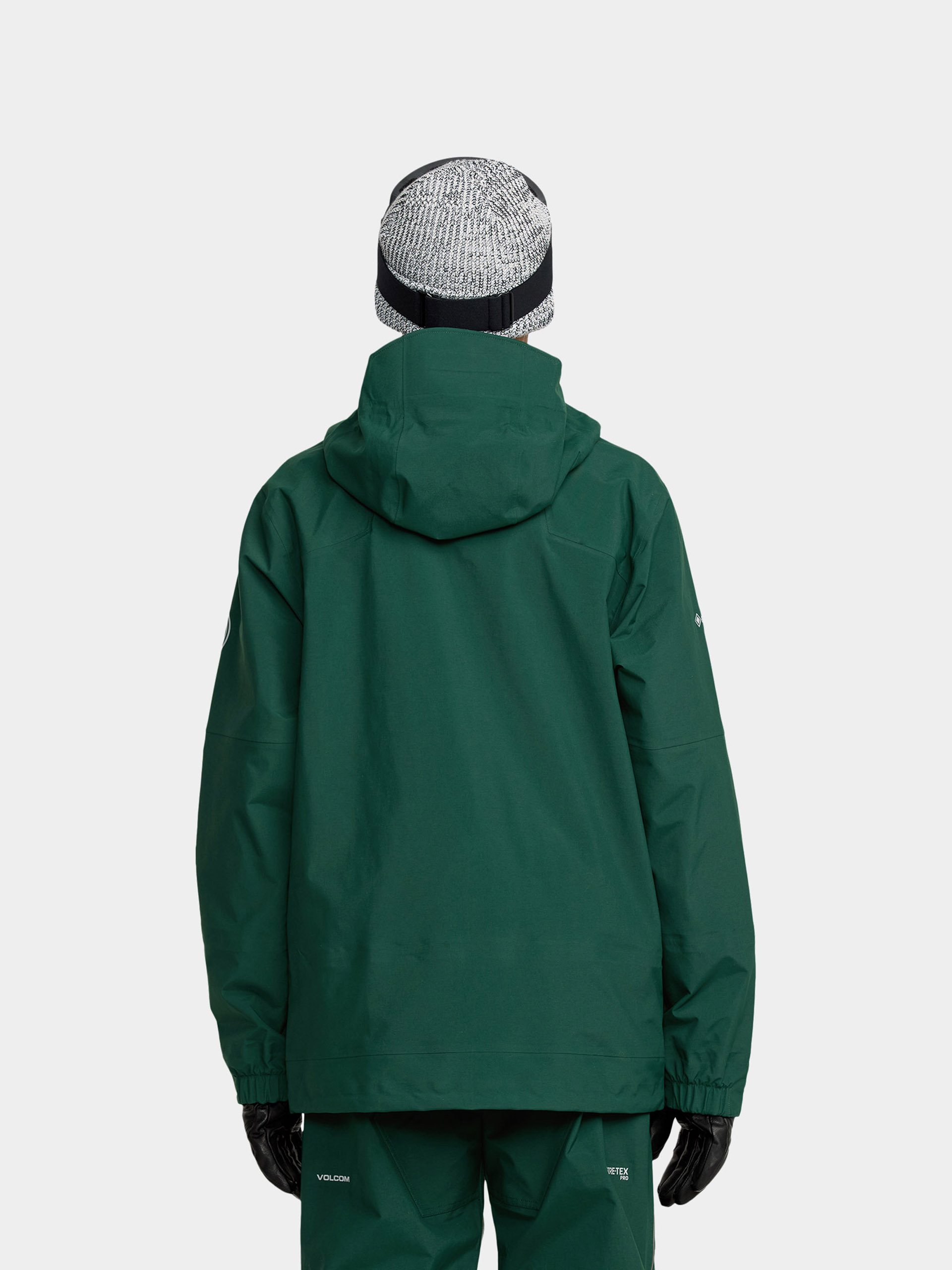 Męska Kurtka snowboardowa Volcom Anyox Guide Gore Pro Shell (black green)