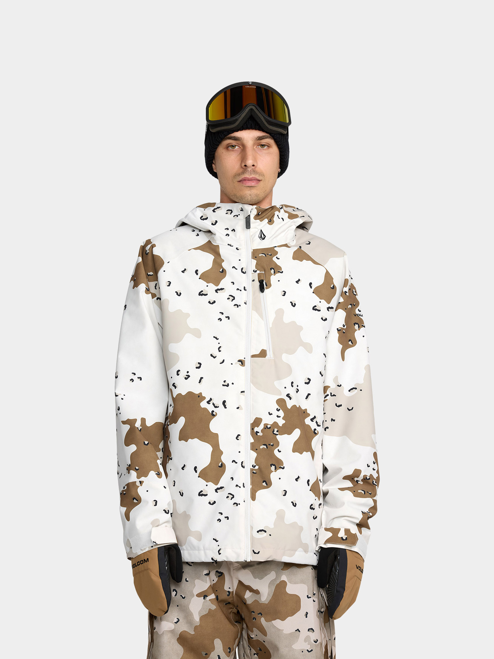 Męska Kurtka snowboardowa Volcom 2836 Ins (white)