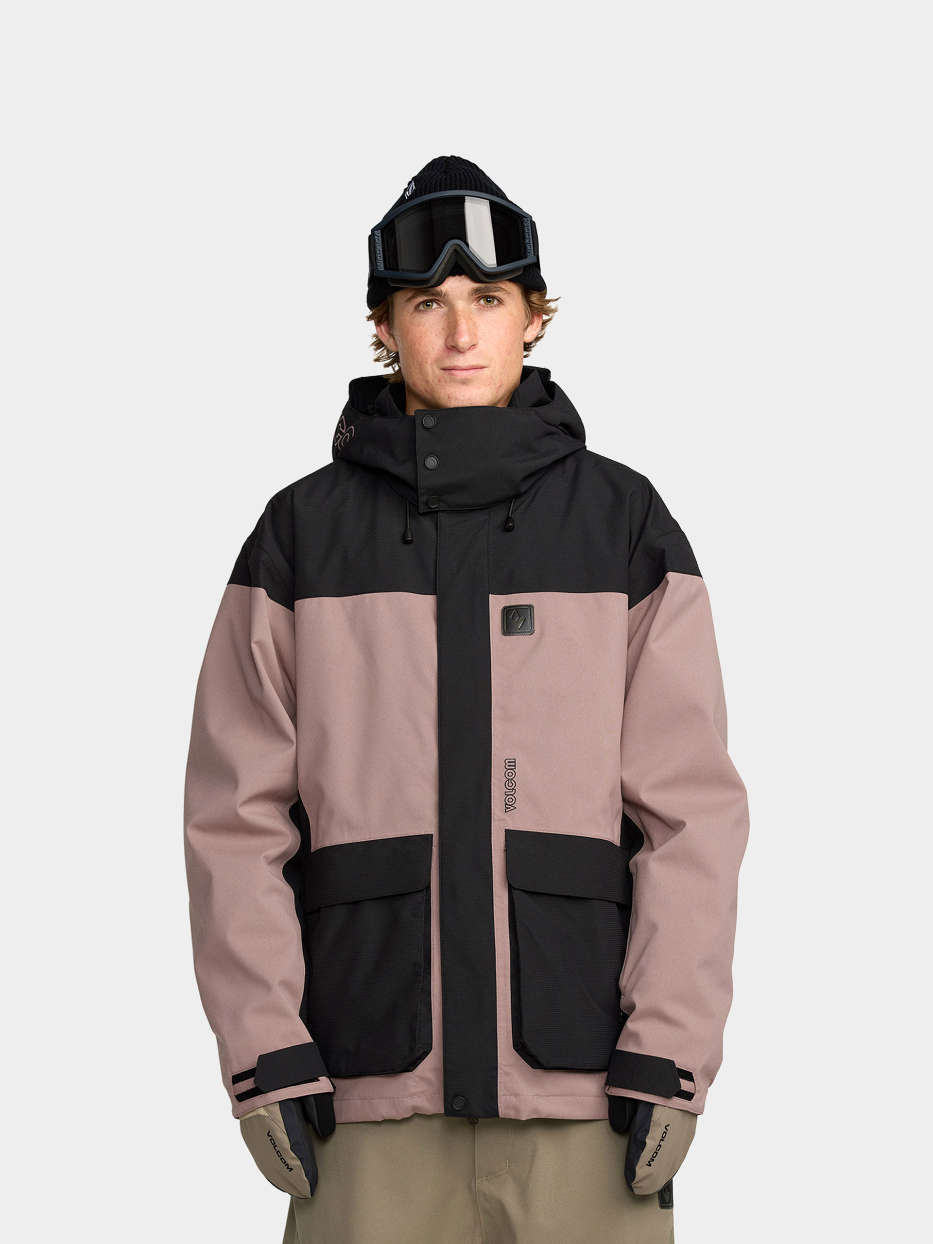 Męska Kurtka snowboardowa Volcom Kleveland (mauve)