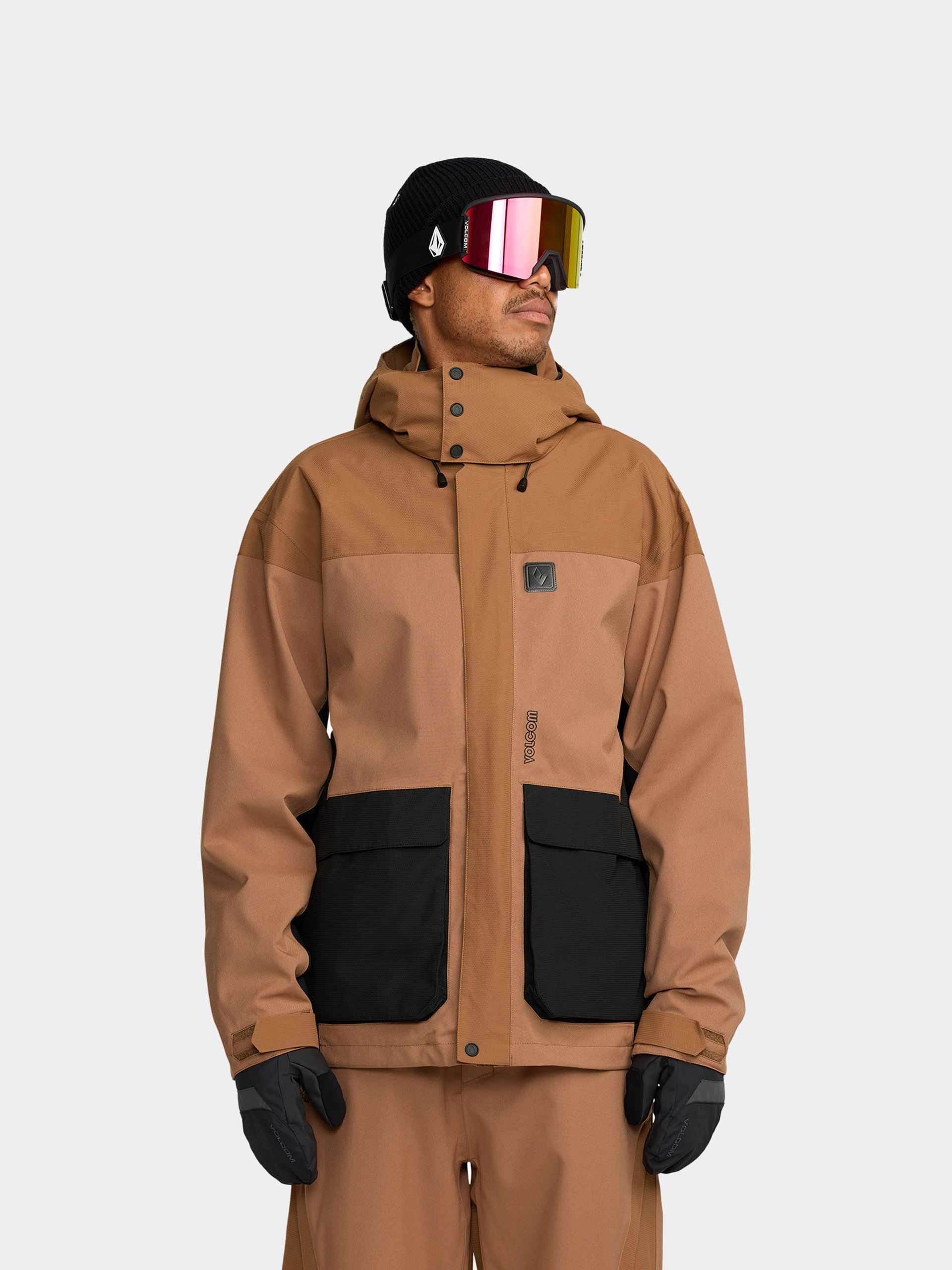 Męska Kurtka snowboardowa Volcom Kleveland (terra brown)