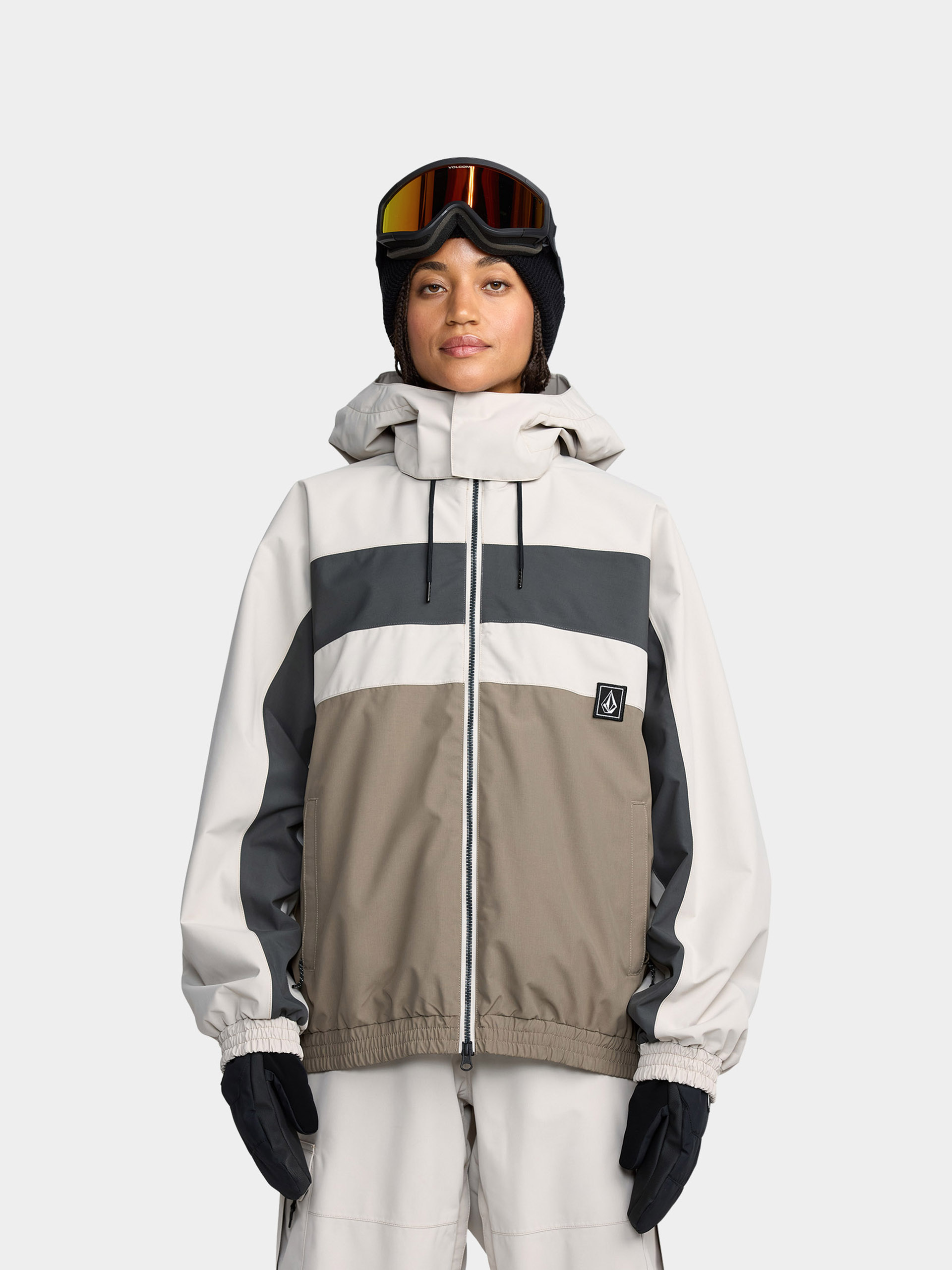 Damska Kurtka snowboardowa Volcom Dlm (stone)