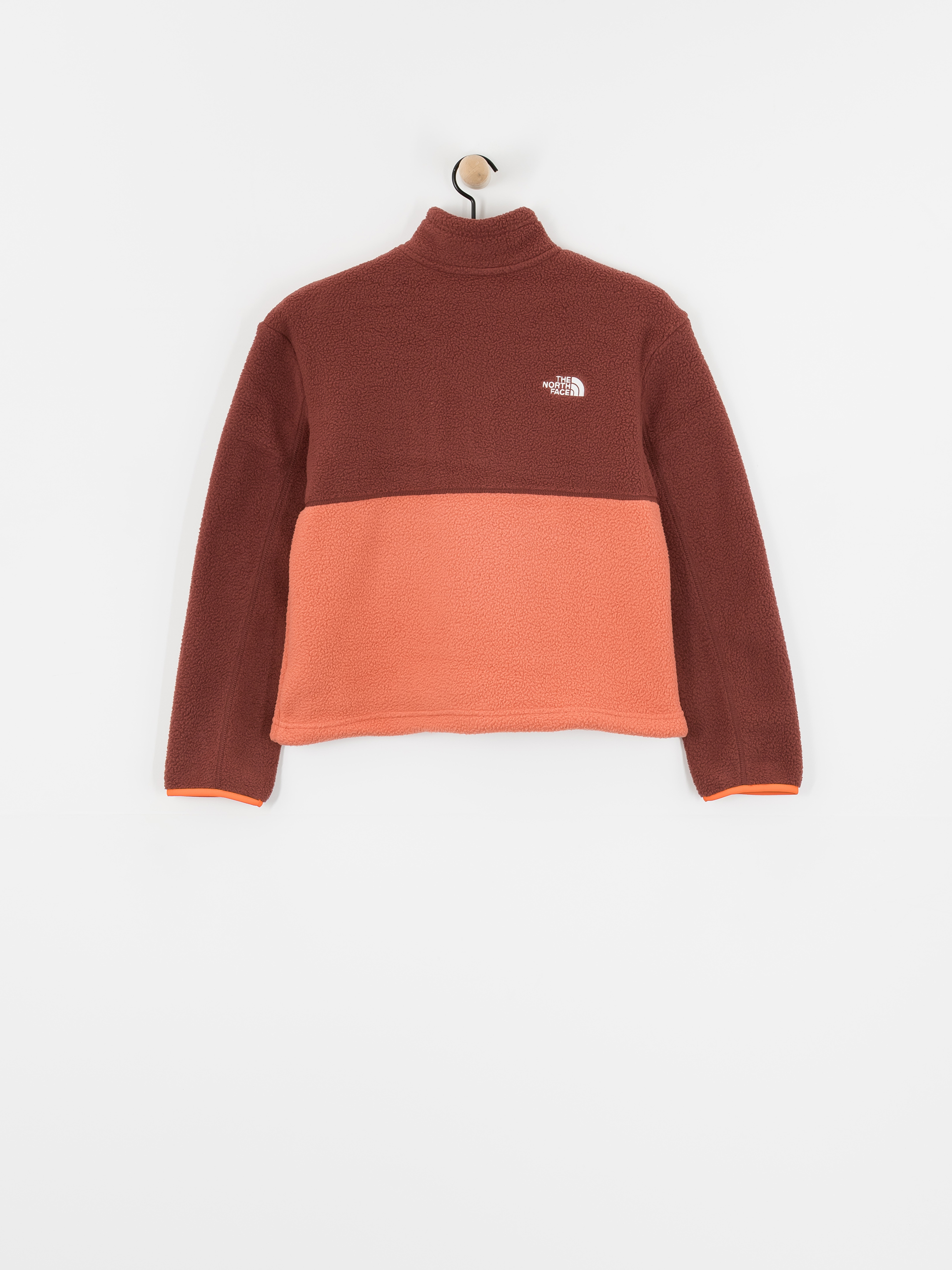Męski Polar The North Face Yumiori 1/4 Zip (mars dust/sumac/solar f)