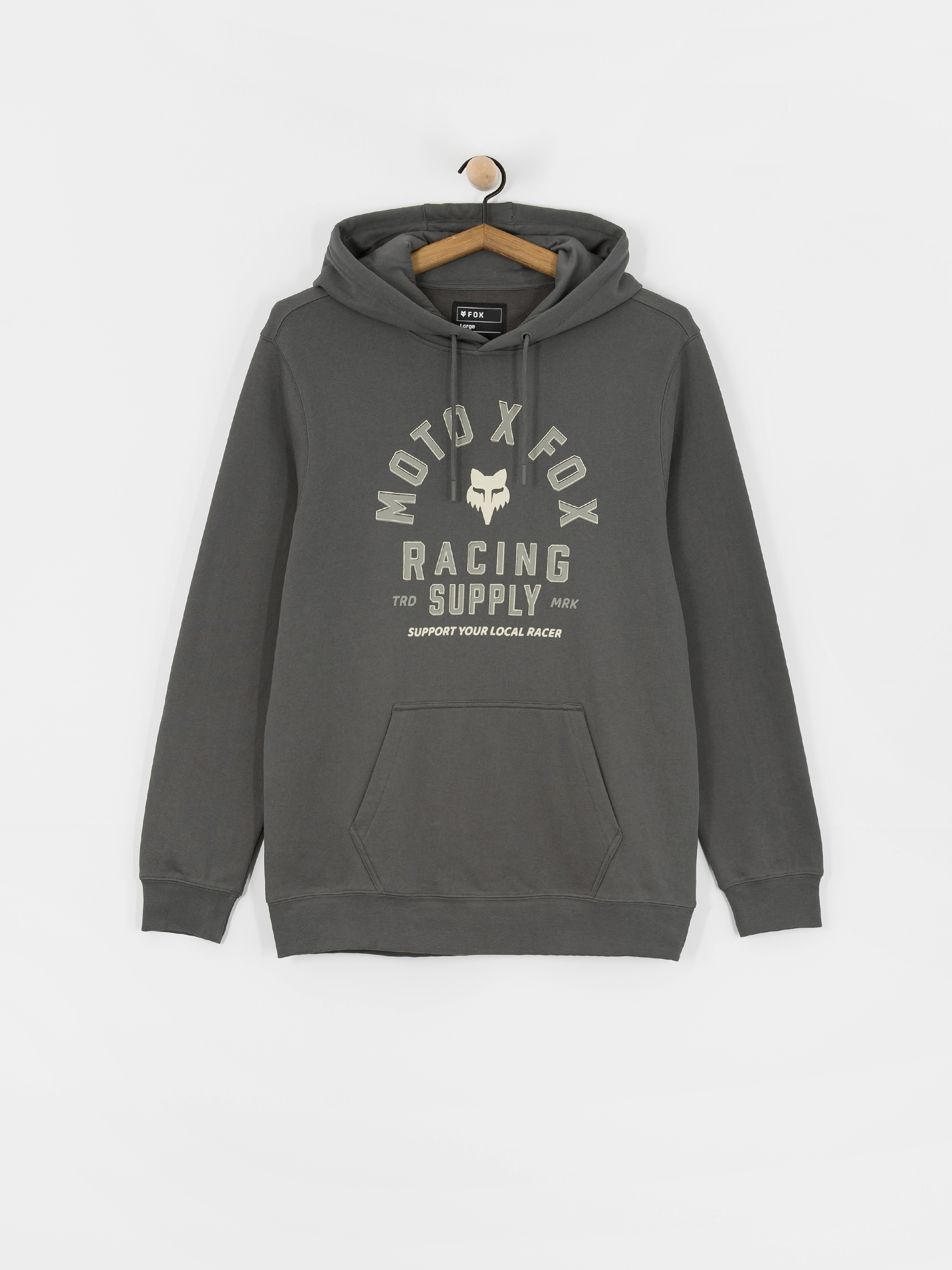 Bluza z kapturem Fox Local Racer HD (dark shadow)