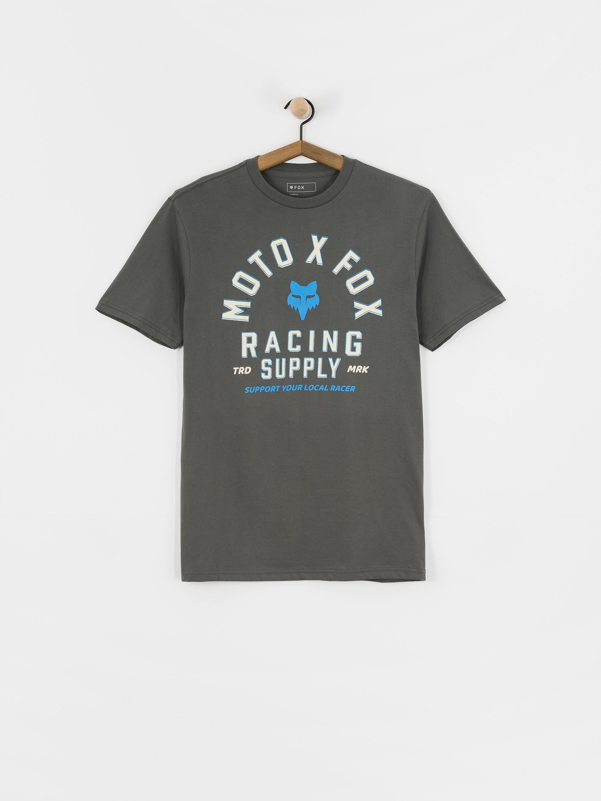 T-shirt Fox Local Racer (dark shadow)