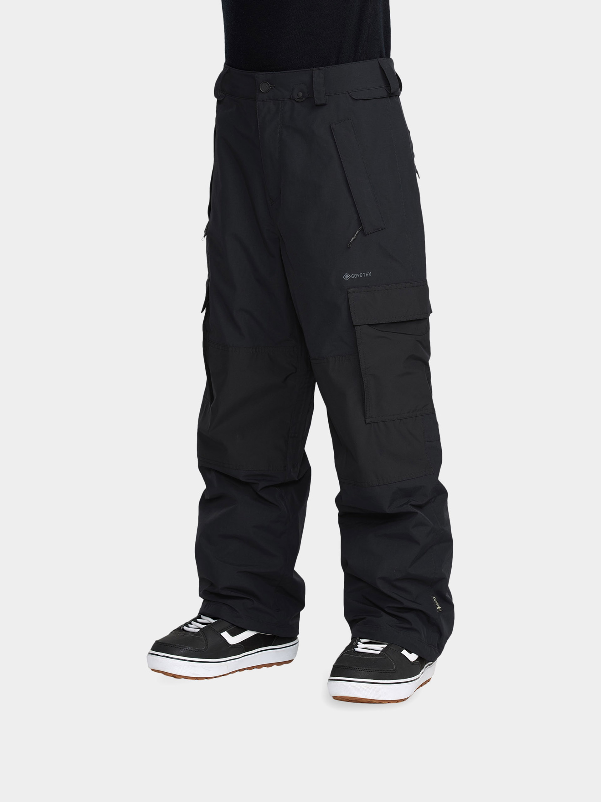 Męskie Spodnie snowboardowe Volcom Longo Gore Tex (black)