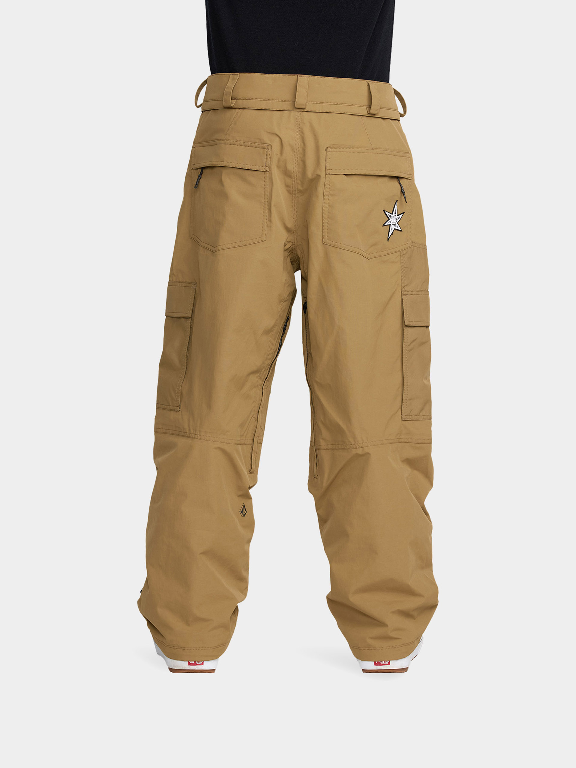 Męskie Spodnie snowboardowe Volcom Longo Gore Tex (bronze)