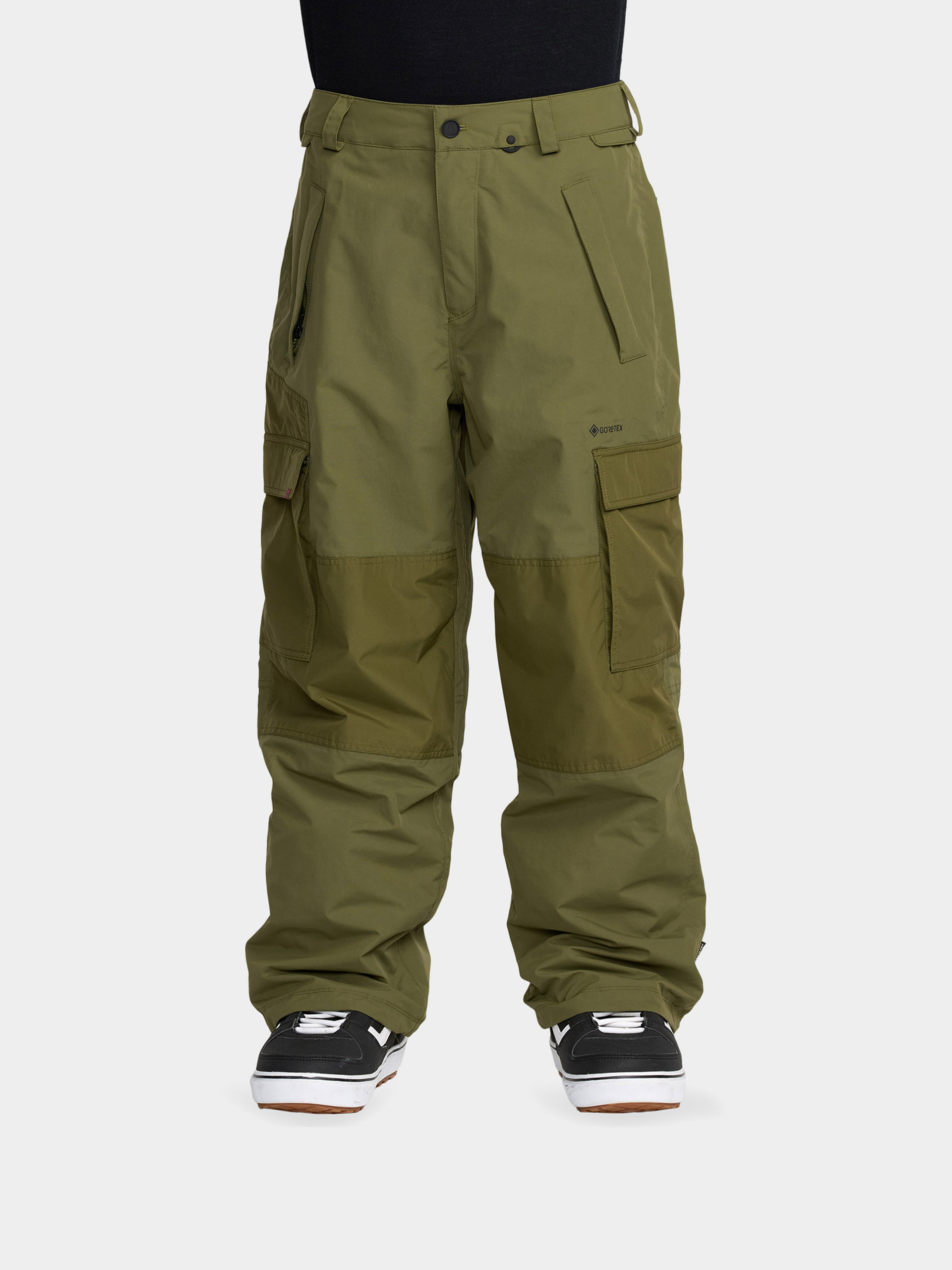 Spodnie snowboardowe Volcom Longo Gore Tex (dark olive)