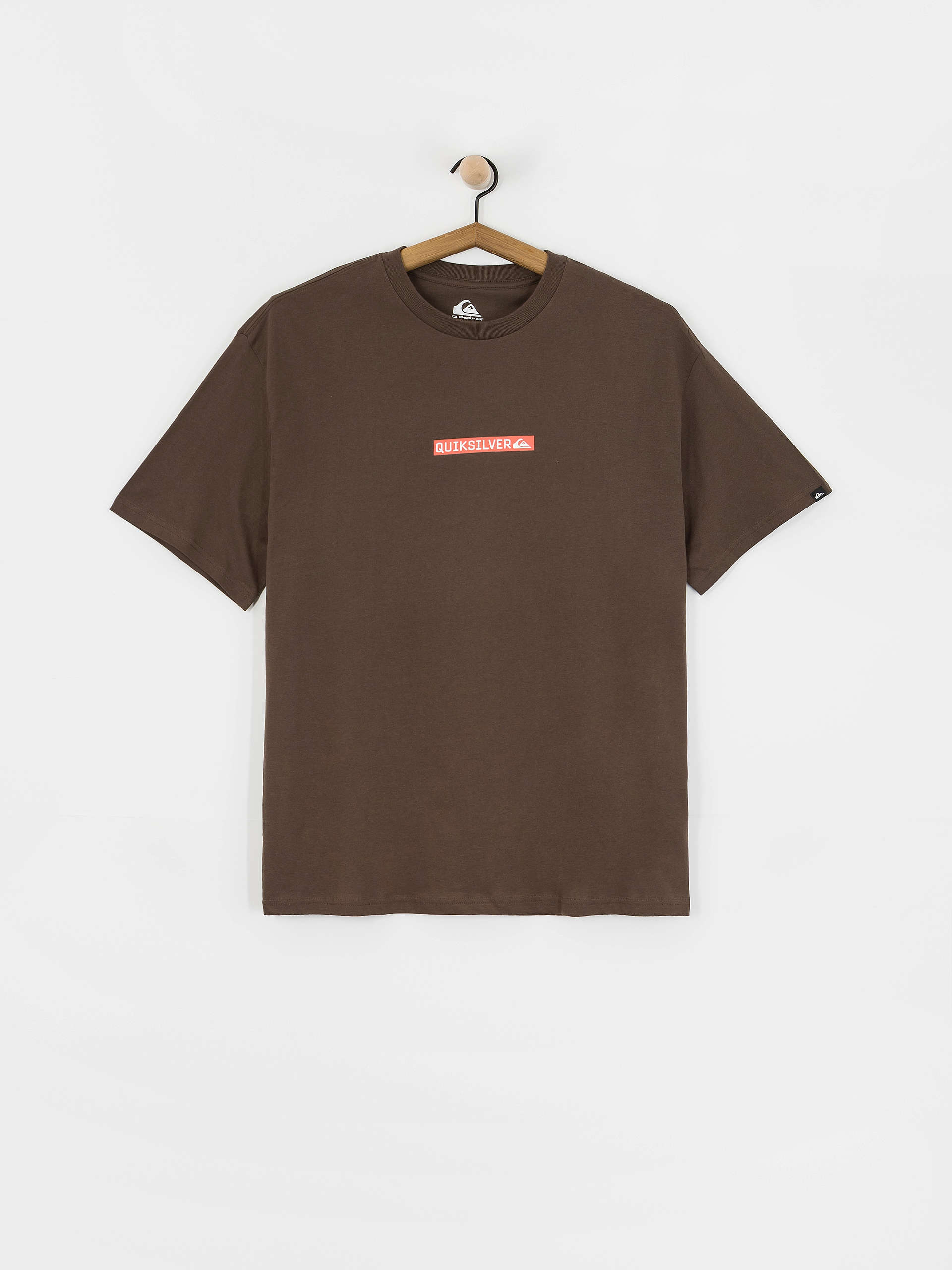 T-shirt Quiksilver Dna Clicker (chocolate brown)