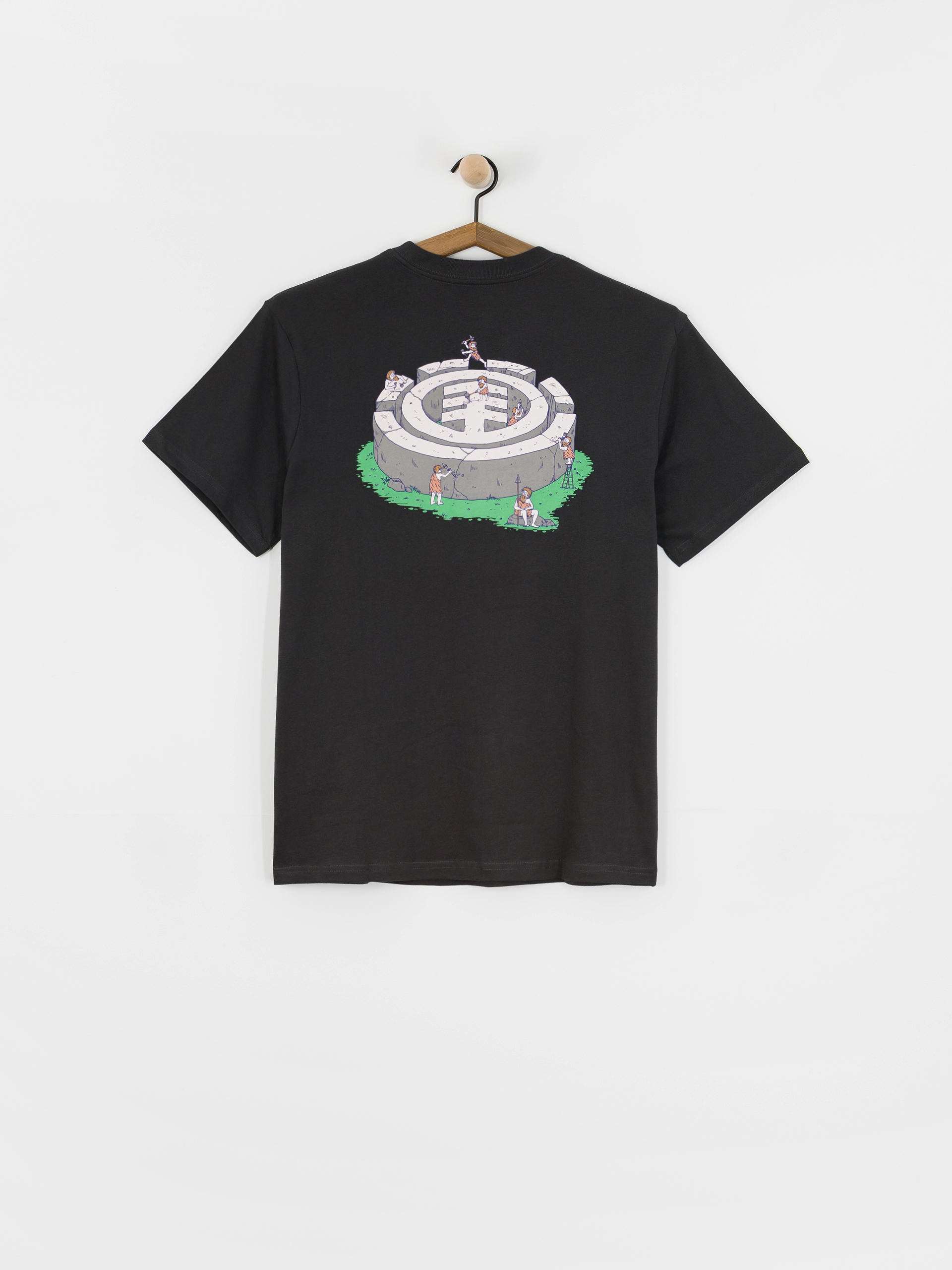T-shirt Element Stone Age (off black)