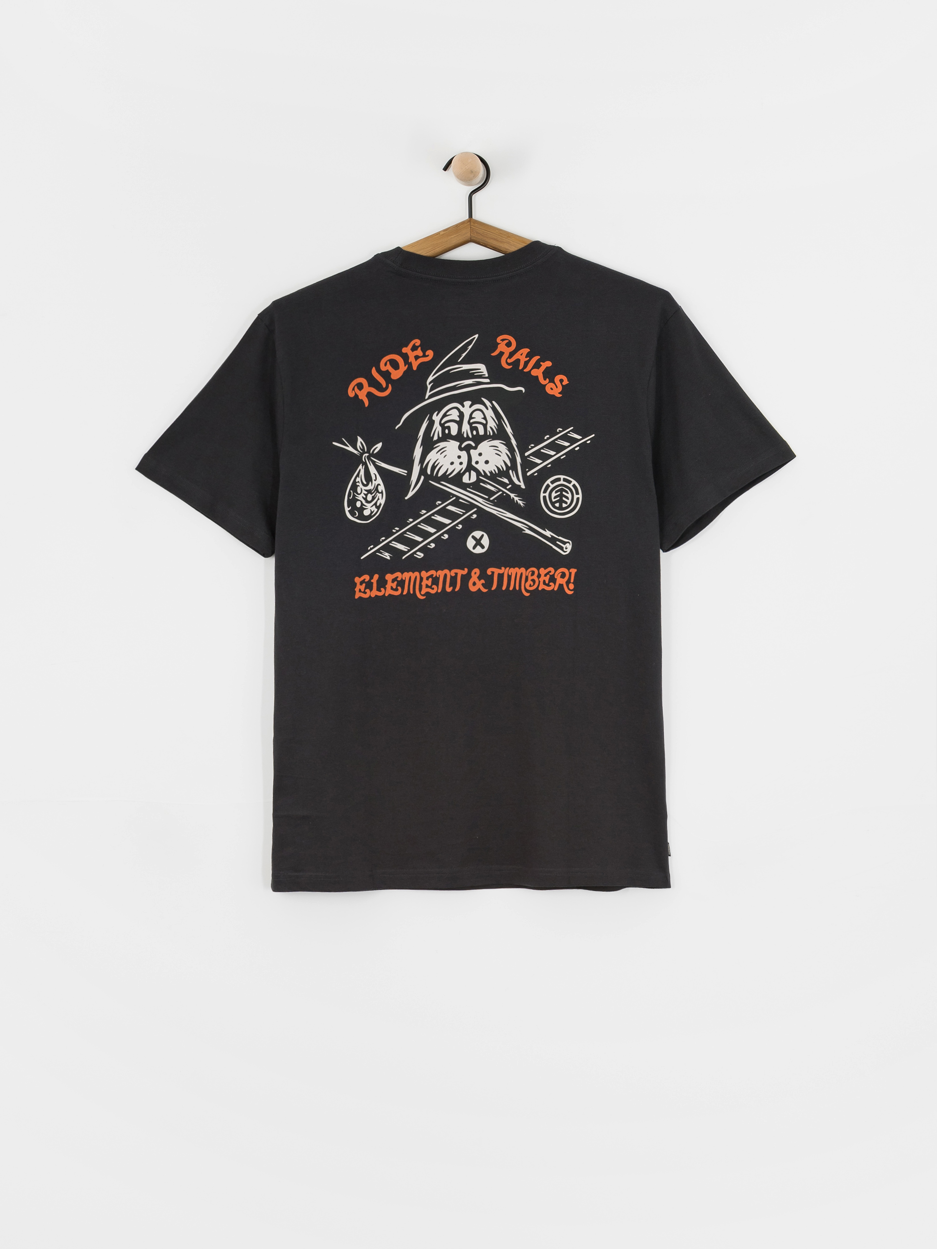 T-shirt Element Timber Hobos (off black)