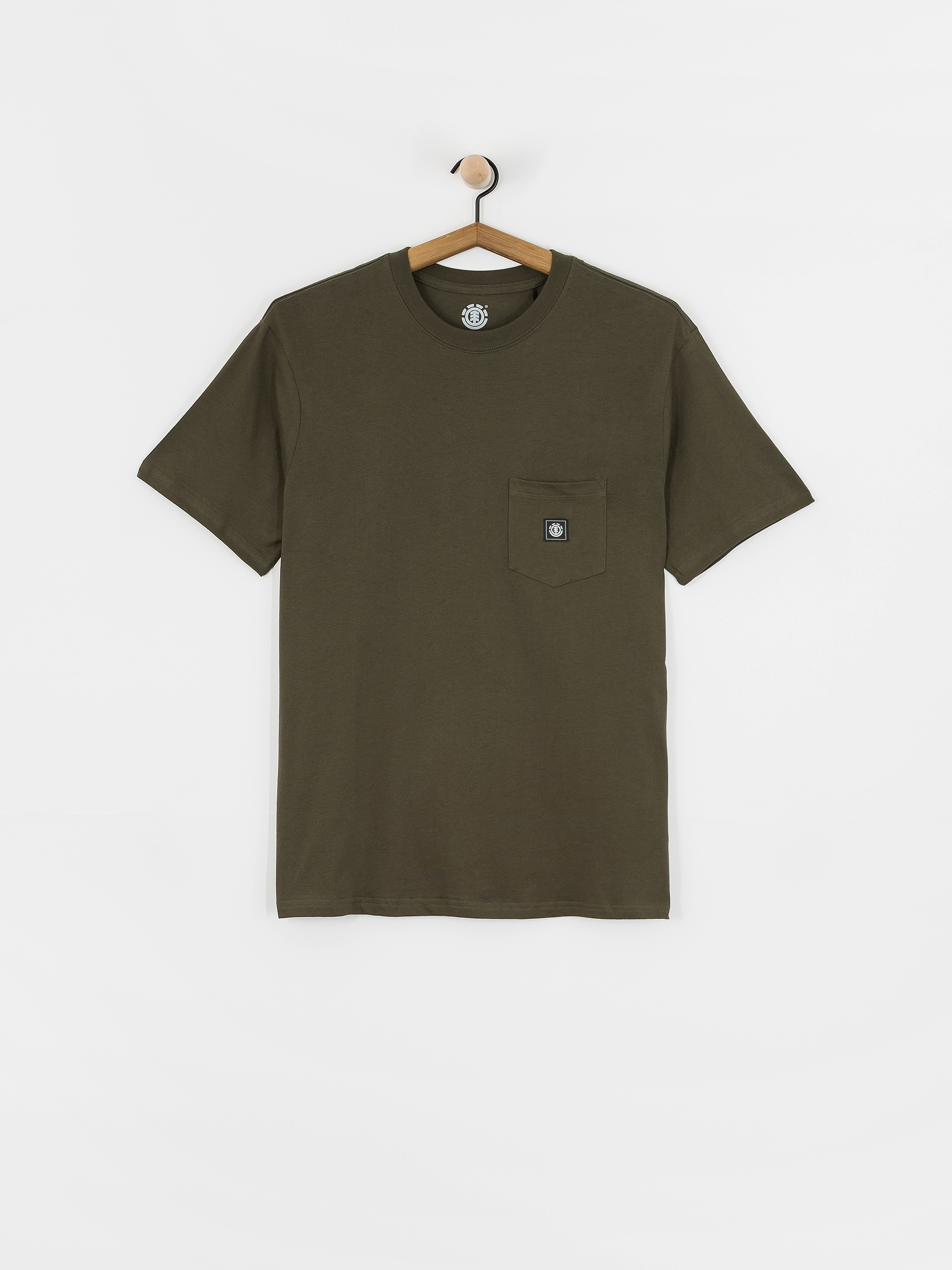 T-shirt Element Icon Label Pocket (forest night)