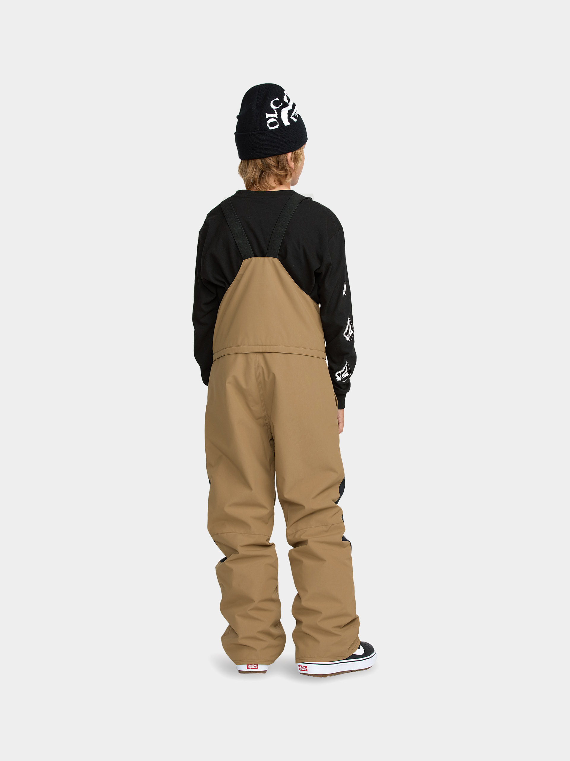 Spodnie snowboardowe Volcom Barkley Ins Bib Overall JR (bronze)