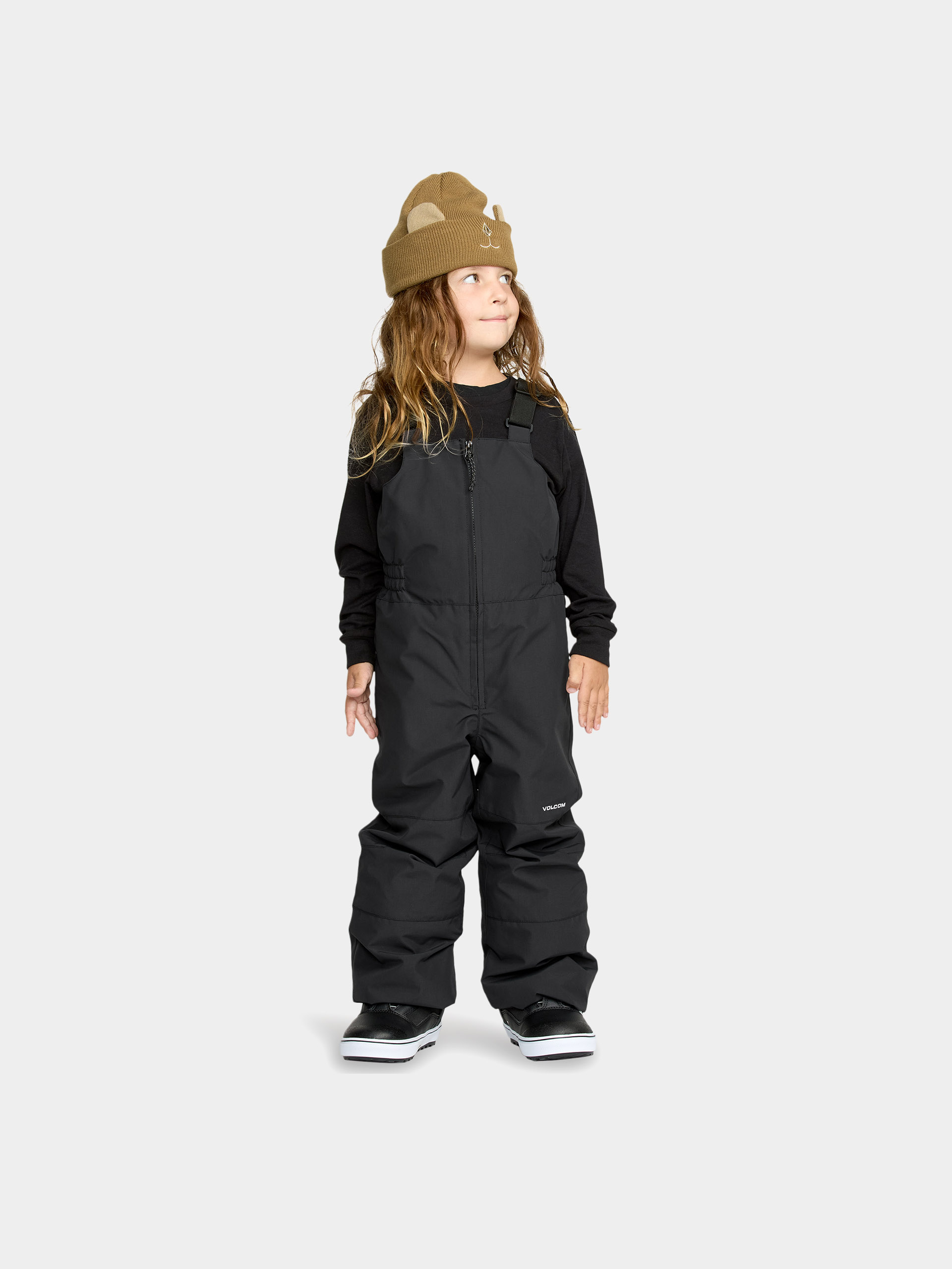 Spodnie snowboardowe Volcom Barkley Ins Bib Overall JR (black)