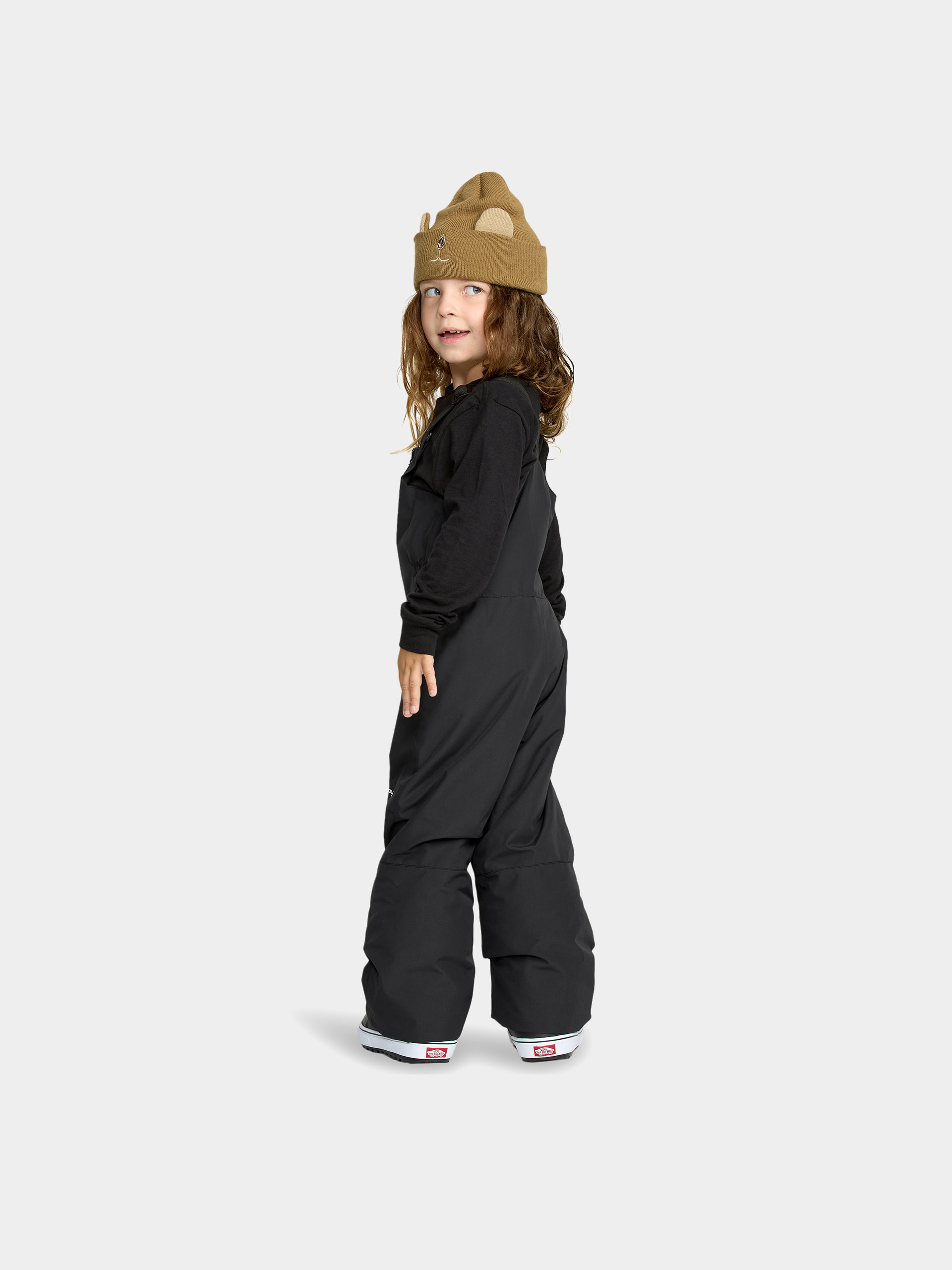 Spodnie snowboardowe Volcom Barkley Ins Bib Overall JR (black)