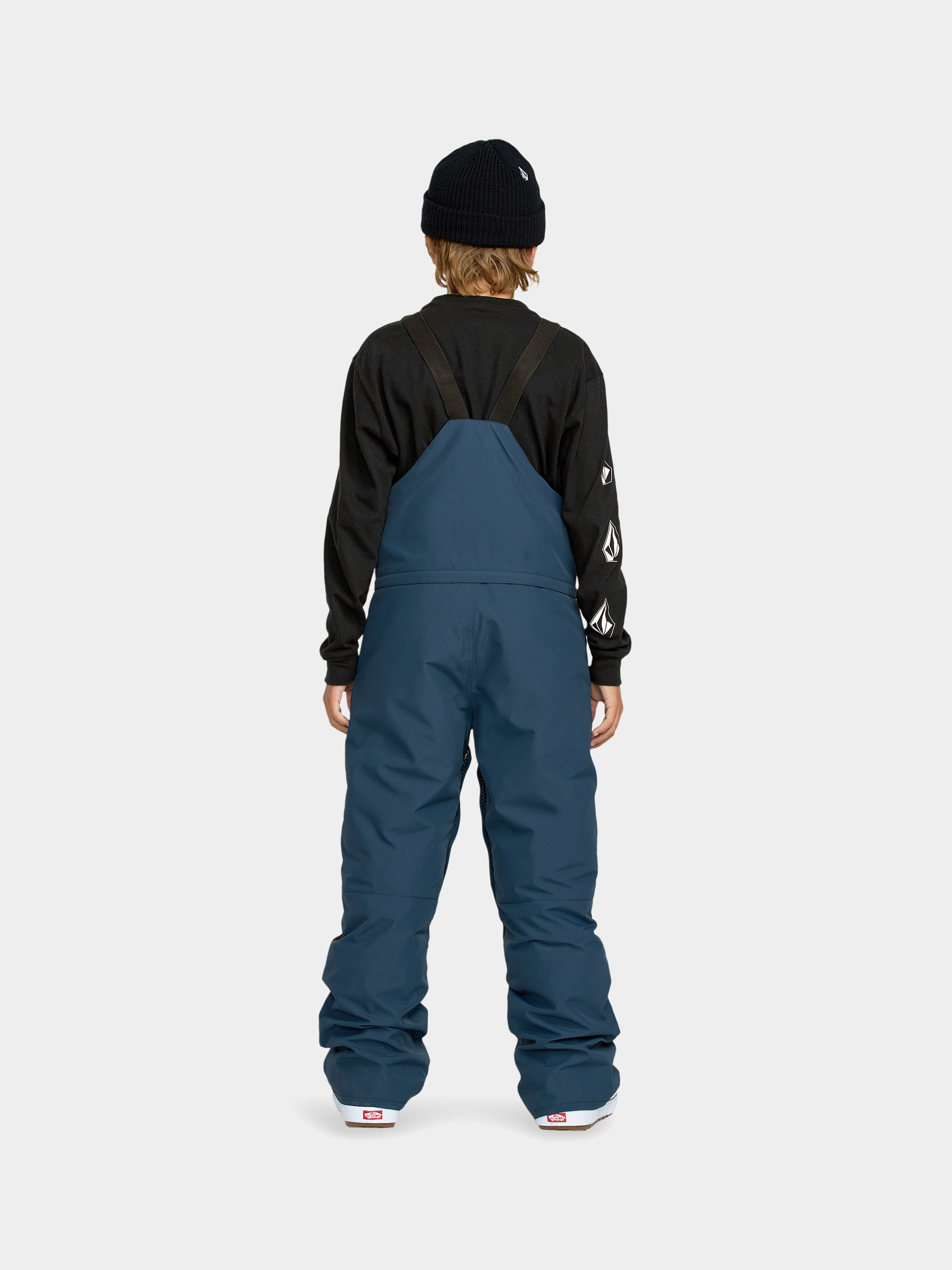 Spodnie snowboardowe Volcom Barkley Ins Bib Overall JR (deep blue)