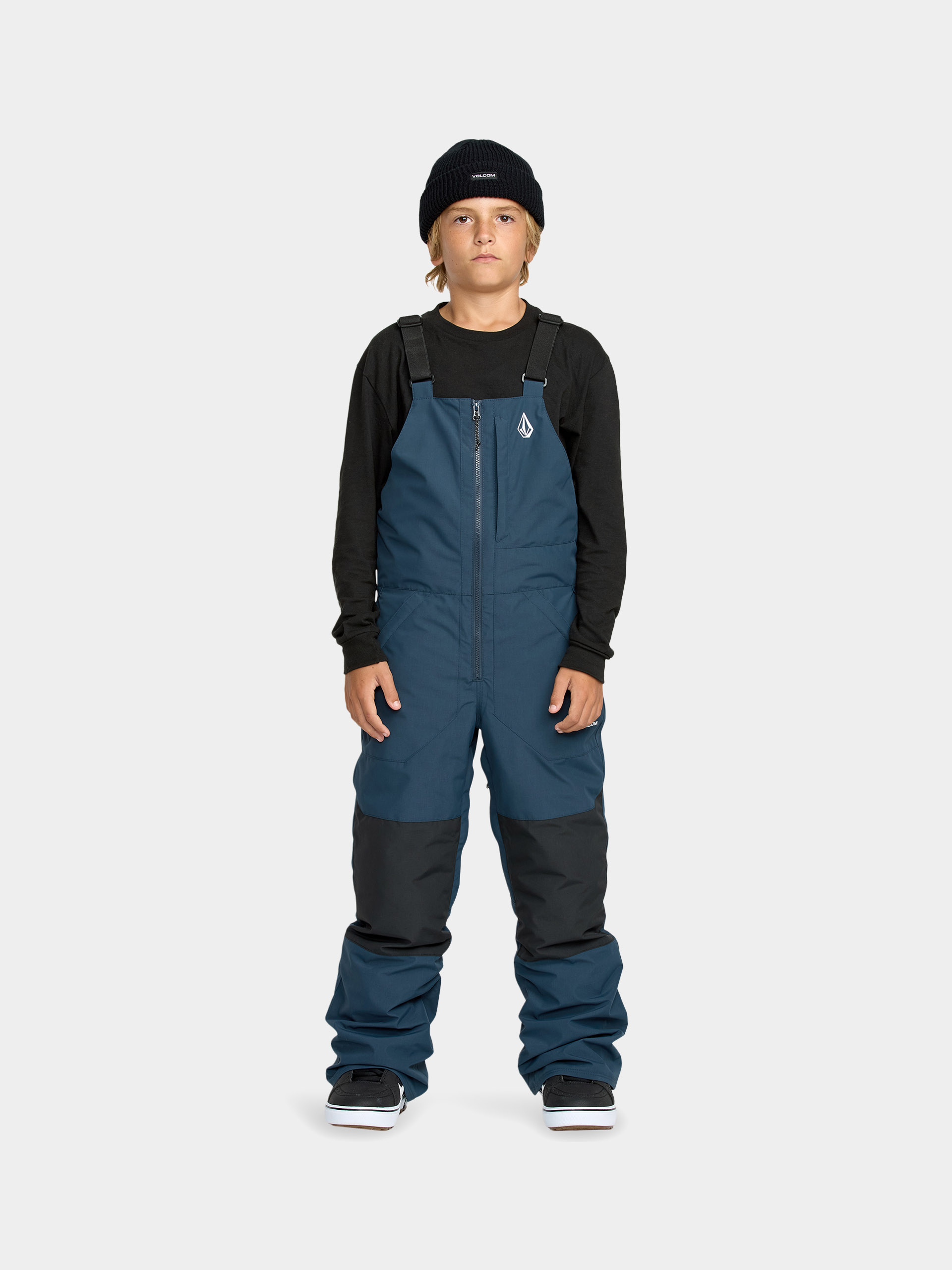 Spodnie snowboardowe Volcom Barkley Ins Bib Overall JR (deep blue)