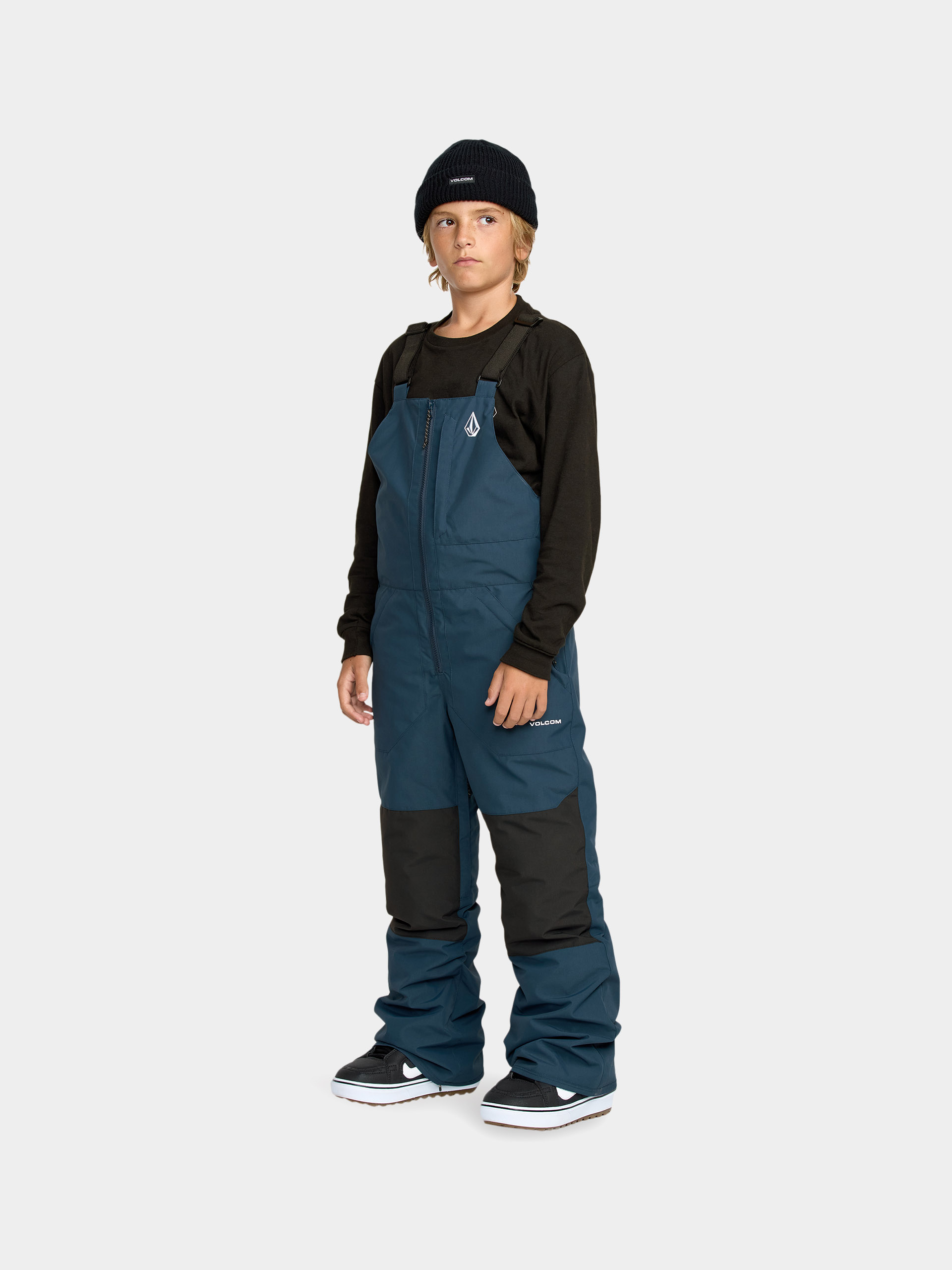 Spodnie snowboardowe Volcom Barkley Ins Bib Overall JR (deep blue)