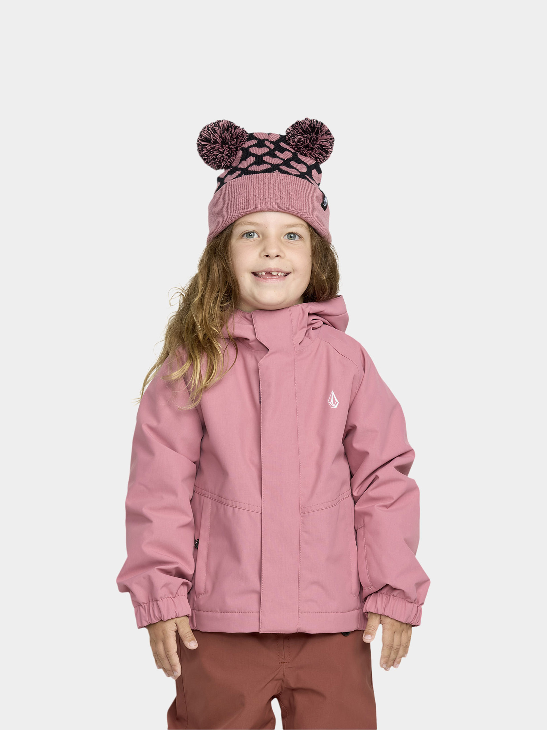 Kurtka snowboardowa Volcom Little Flurry Ins JR (mesa rose)